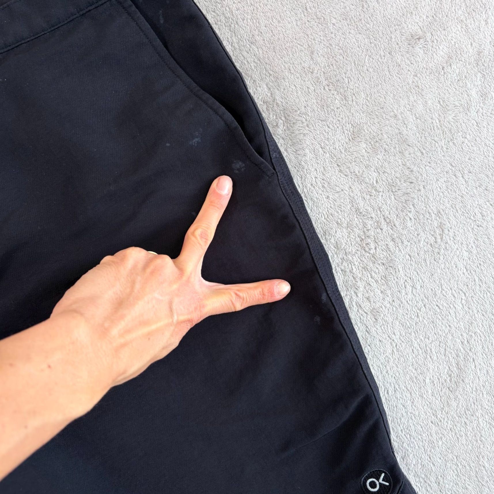 Outerknown Outerknown Boardshorts Trunks Men 32x7.5 Black Nylon Pockets Drawcord Beach Surf Size US 32 / EU 48 - 4 Thumbnail