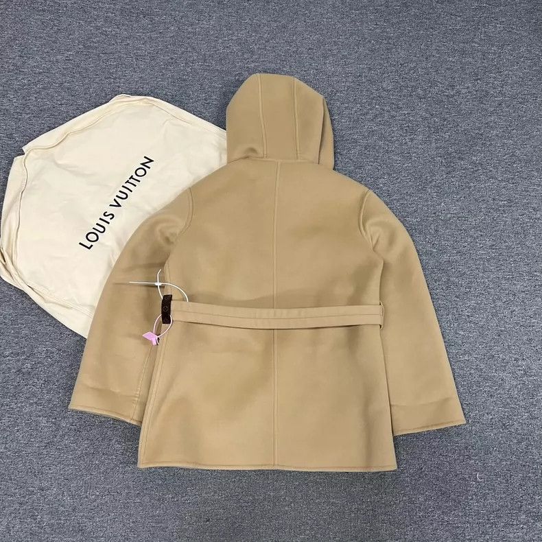 Louis Vuitton Louis Vuitton FW23 Caramel double-breasted coat with full l Size XS / US 0-2 / IT 36-38 - 2 Thumbnail
