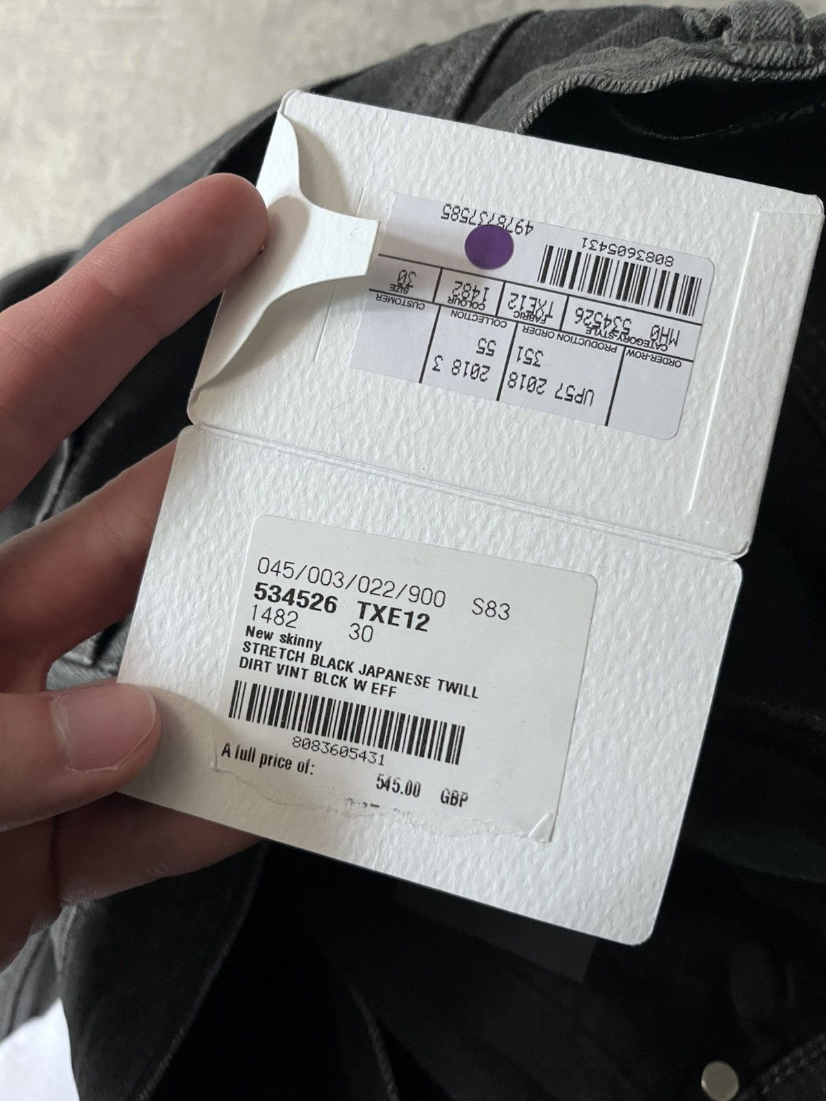 Balenciaga Balenciaga 2018 Skinny Jeans grey New with tag Size US 30 / EU 46 - 14 Thumbnail