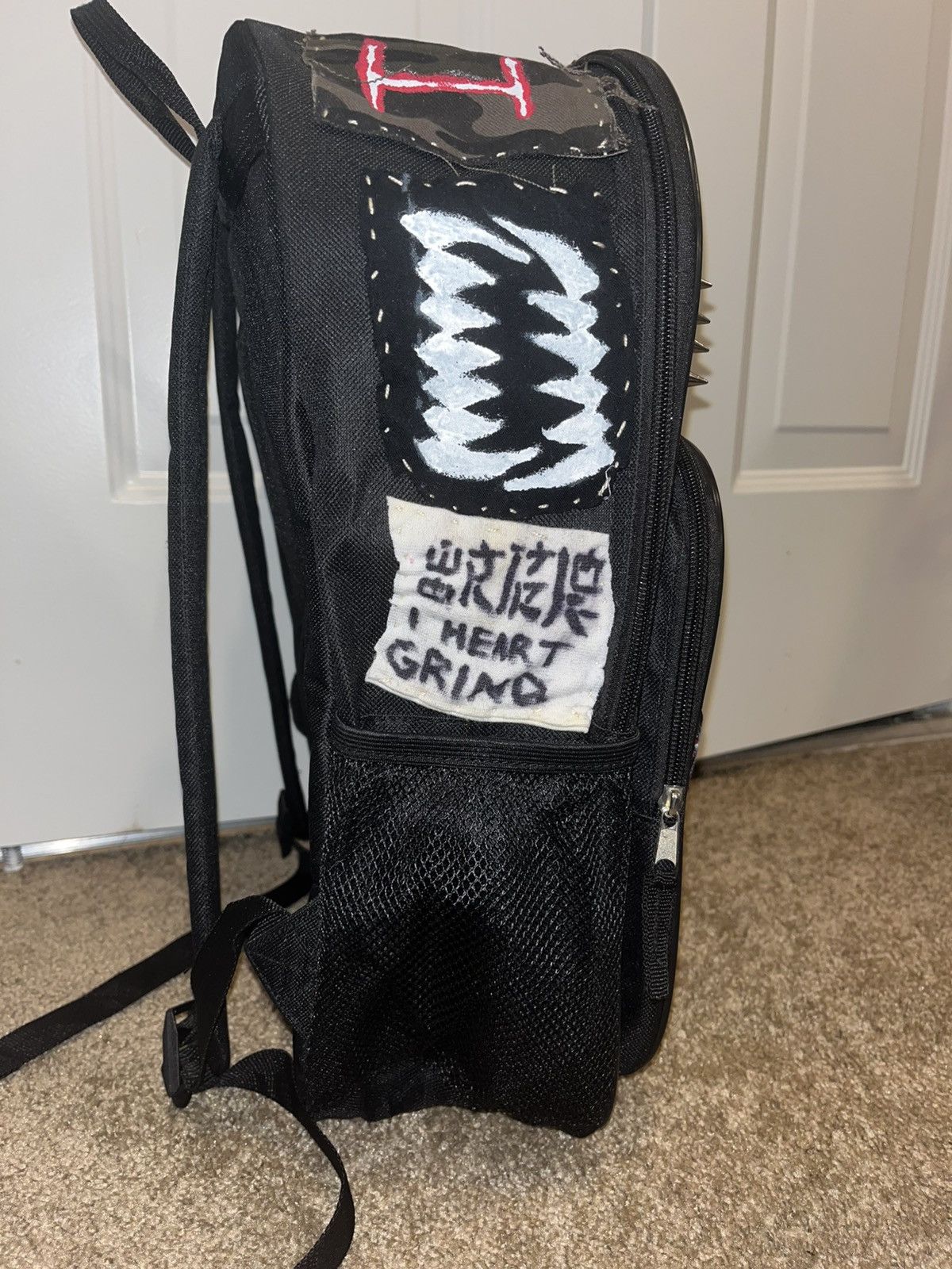 Other OOAK Grindcore/Slam metal Custom Backpack Size ONE SIZE - 2 Thumbnail