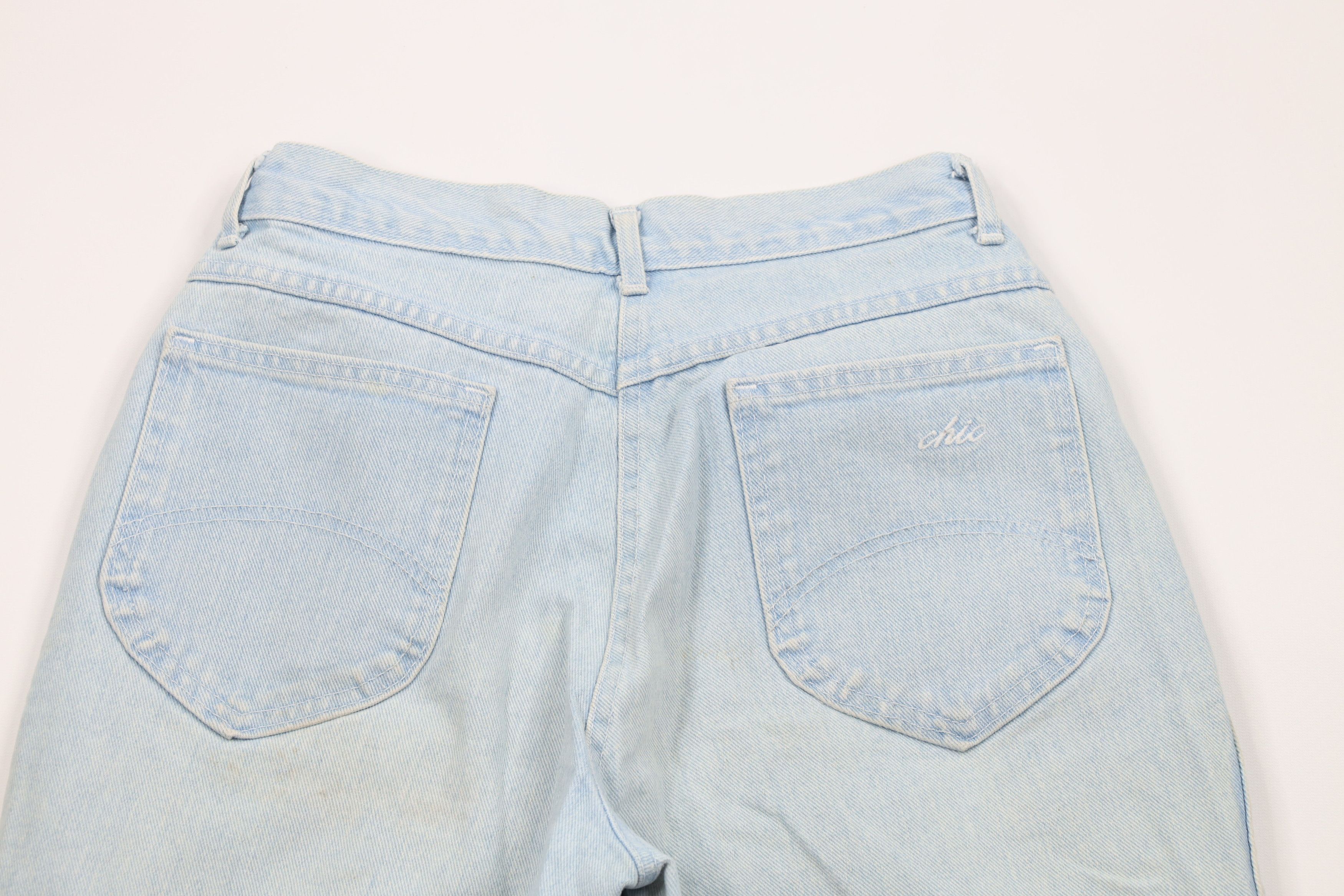 Vintage Vintage 90s Streetwear Tapered Leg Denim Jeans Blue Size 32" / US 10 / IT 46 - 9 Thumbnail
