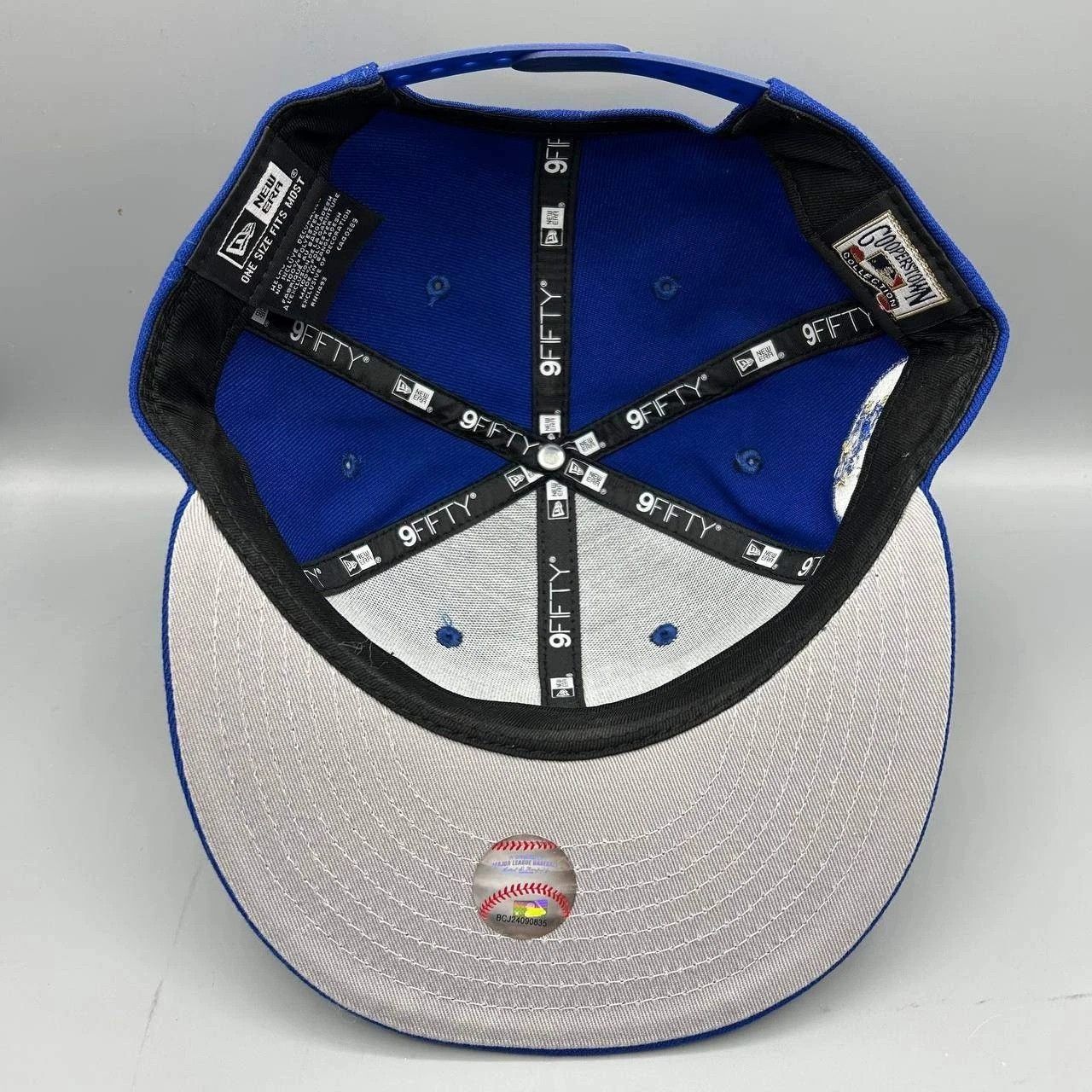 New Era Kansas City Royals Hat Men Blue Gray Snap Back Cap Size ONE SIZE - 2 Thumbnail