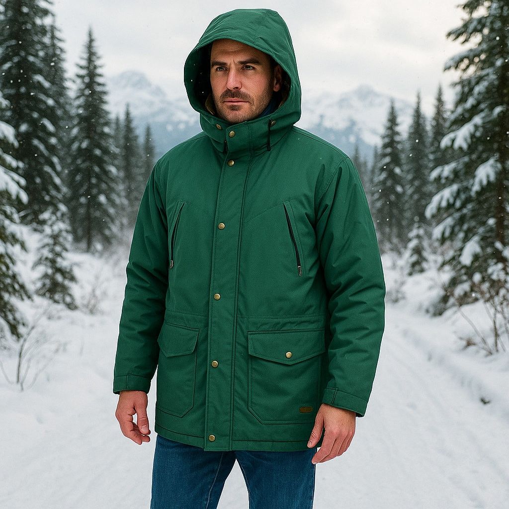 L.L.Bean Vintage 80s Gore Tex Down Parka Coat Maine Warden L