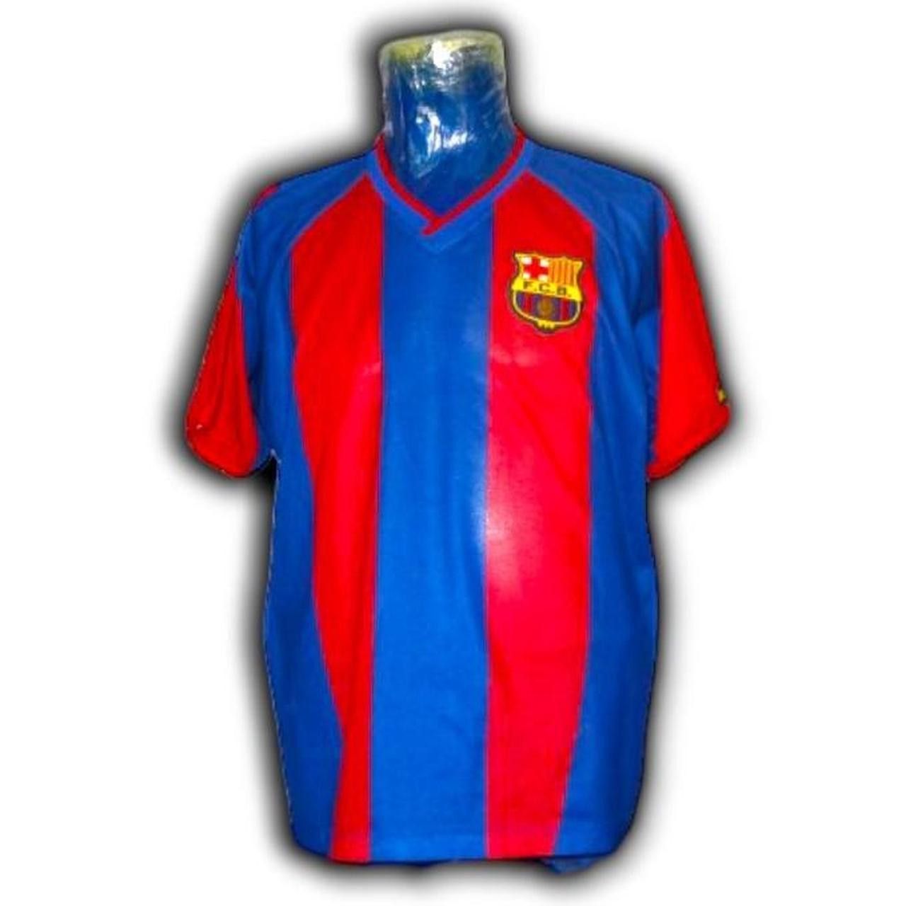 Other Fc Barcelona Spain 2002 2003 Home Fan Store Shirt Jersey Size US L / EU 52-54 / 3 - 2 Thumbnail