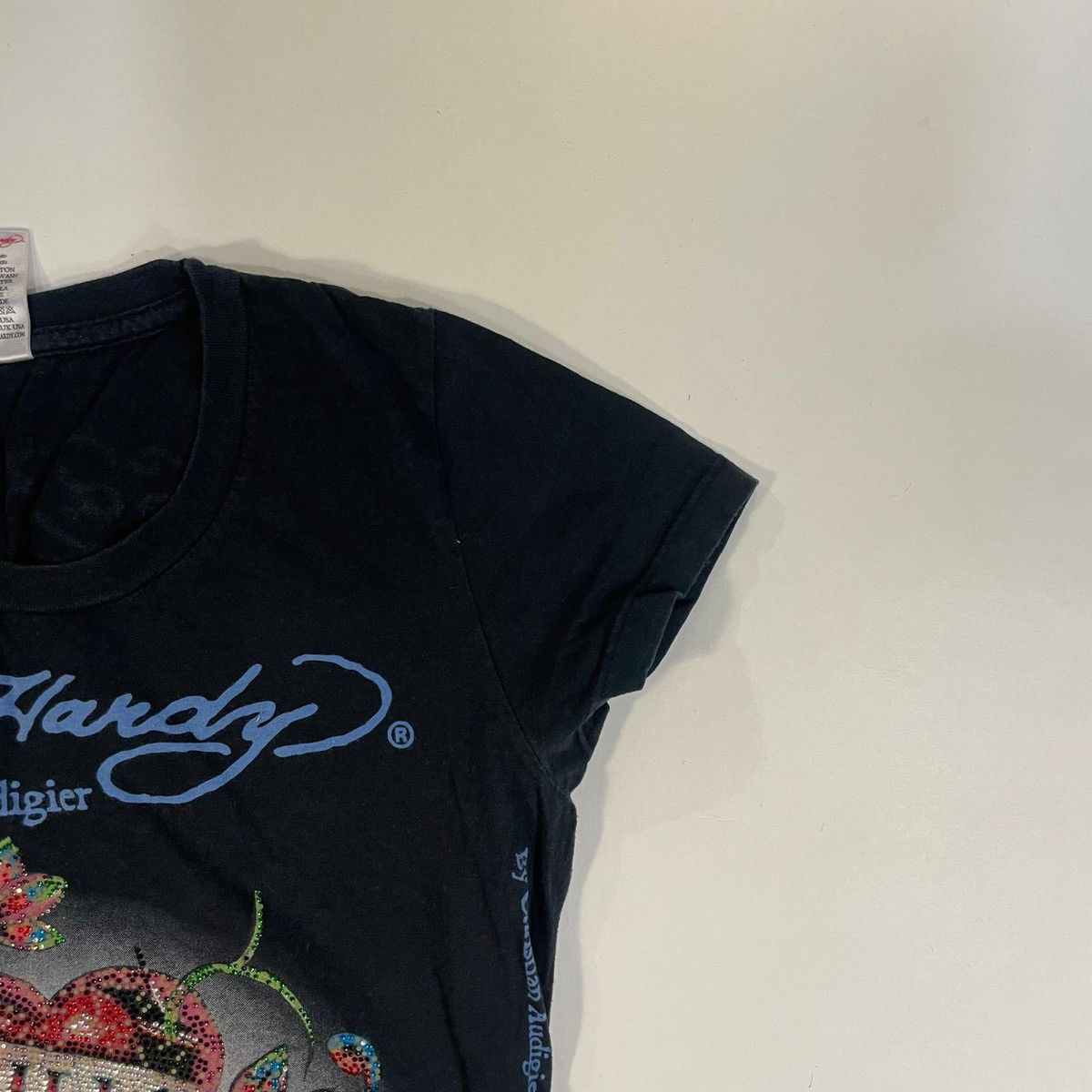 Ed Hardy Ed Hardy black and blue graphic tee T-shirt Size M / US 6-8 / IT 42-44 - 5 Thumbnail