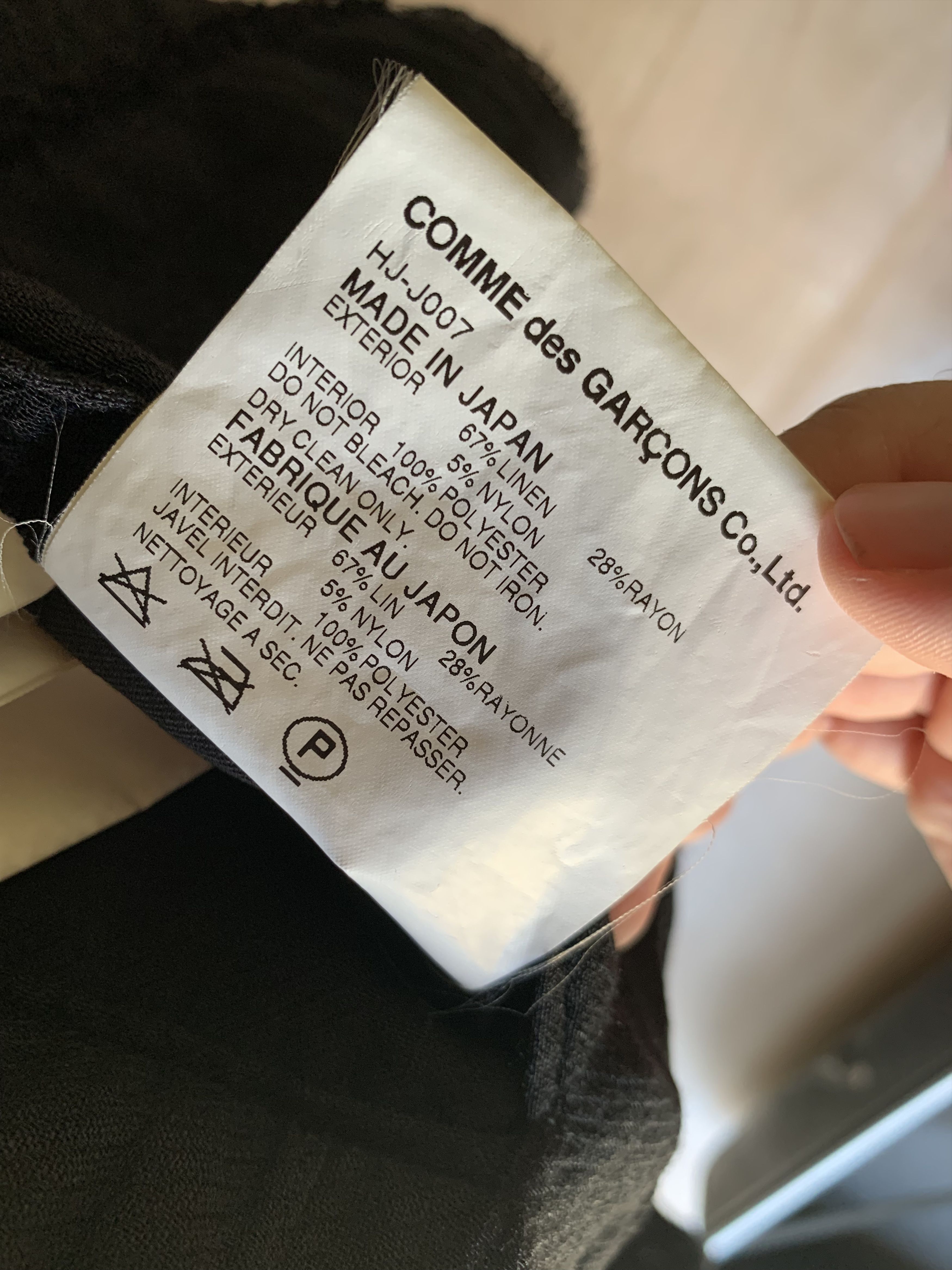 Comme des Garcons Homme AW02 Deconstructed Blazer Archive Size US M / EU 48-50 / 2 - 5 Thumbnail