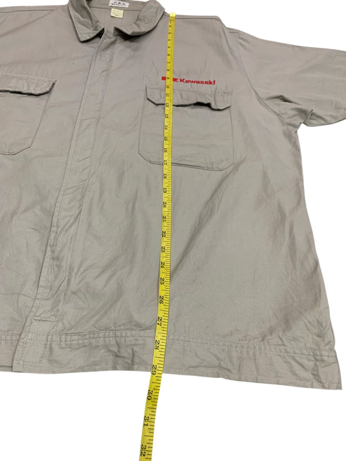 Other Vintage 90's Kawasaki Small Logo Worker Button Ups T Shirt Size US XL / EU 56 / 4 - 7 Thumbnail
