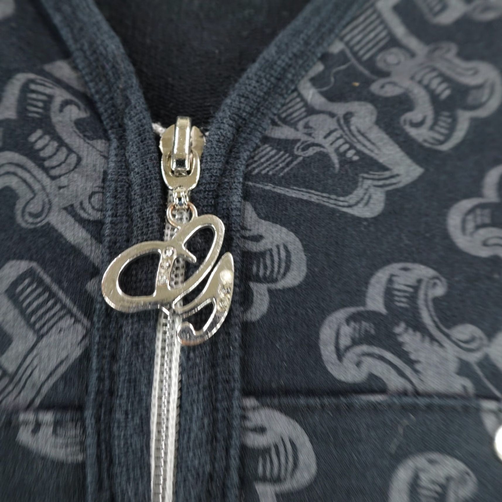 Vintage VINTAGE G-Unit Hoodie Womens XL Black Full Zip Hooded Pockets Zip Logo Hip Hop 90s Theme Mens/Womens Size XL / US 12-14 / IT 48-50 - 5 Thumbnail