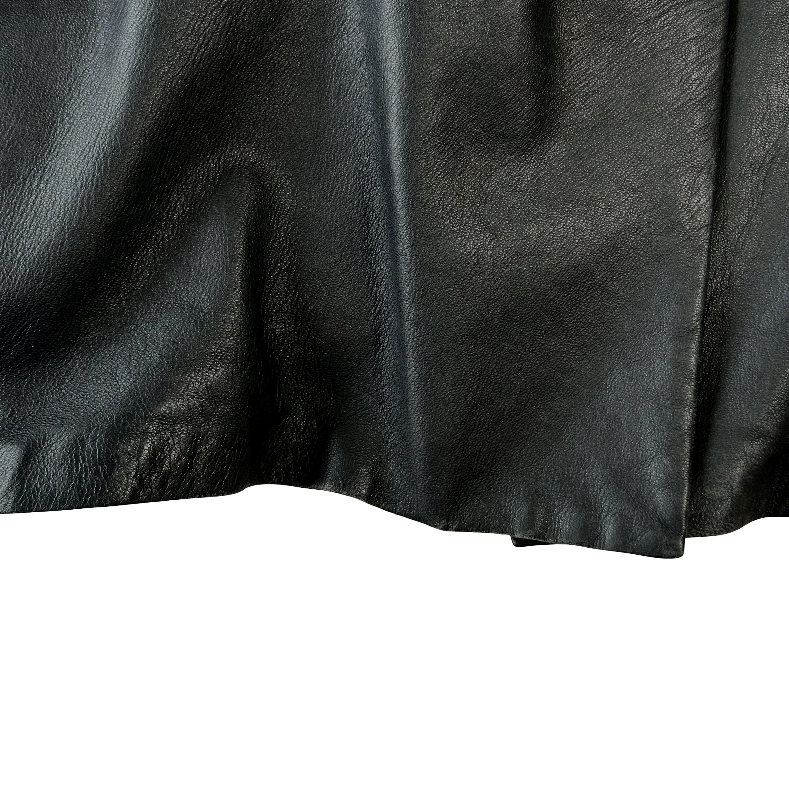 Jean Paul Gaultier Jean Paul Gaultier – Long Leather Coat, 1990s Size US L / EU 52-54 / 3 - 8 Thumbnail