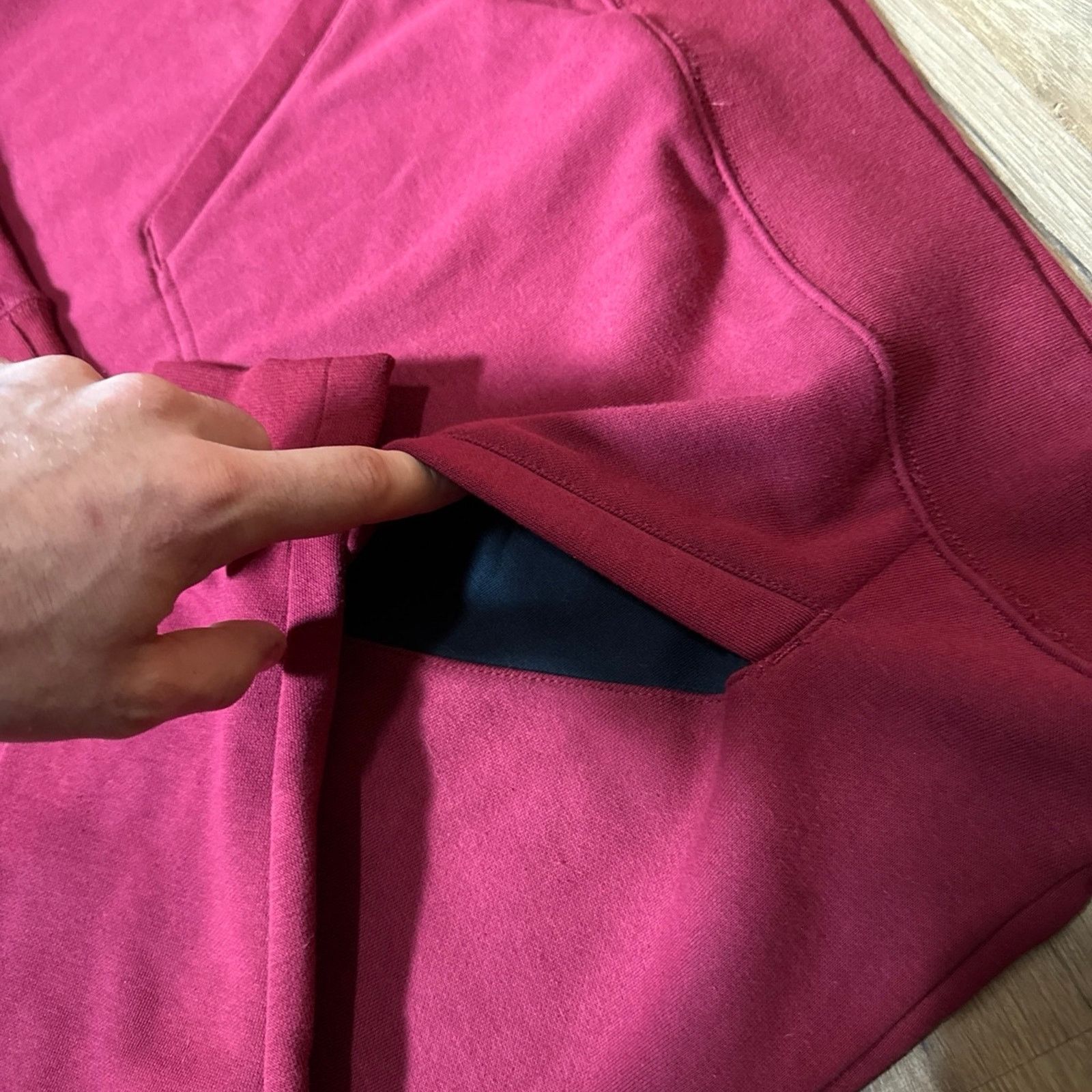 Nike 2007 Nike Solo Swoosh Maroon Hoodie Sweatshirt Size US XL / EU 56 / 4 - 5 Thumbnail