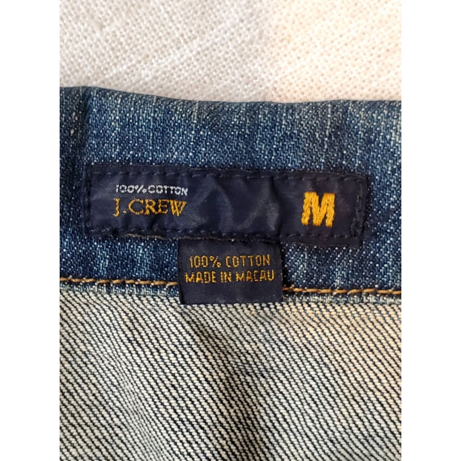J.Crew J. Crew Denim Trucker Jacket Blue Pockets Women M Classic Jean Shirt/Coat Size 32" / US 10 / IT 46 - 4 Thumbnail