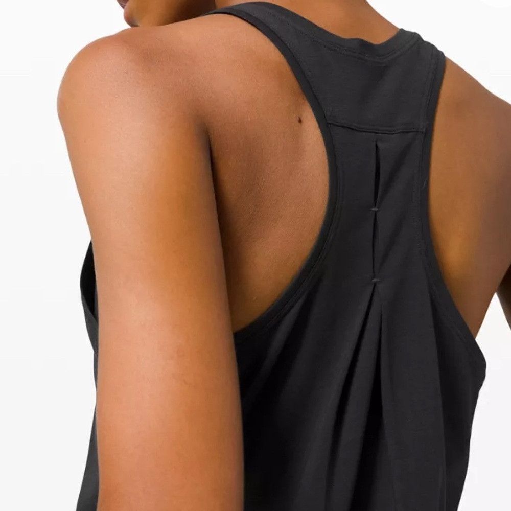 Lululemon Lululemon Love Tank TopPleated in Black size 8 Size M / US 6-8 / IT 42-44 - 7 Thumbnail