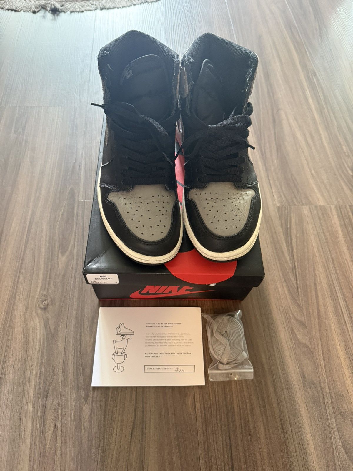 Nike Air Jordan 1 Retro High OG Shadow 2.0 Size 9.5