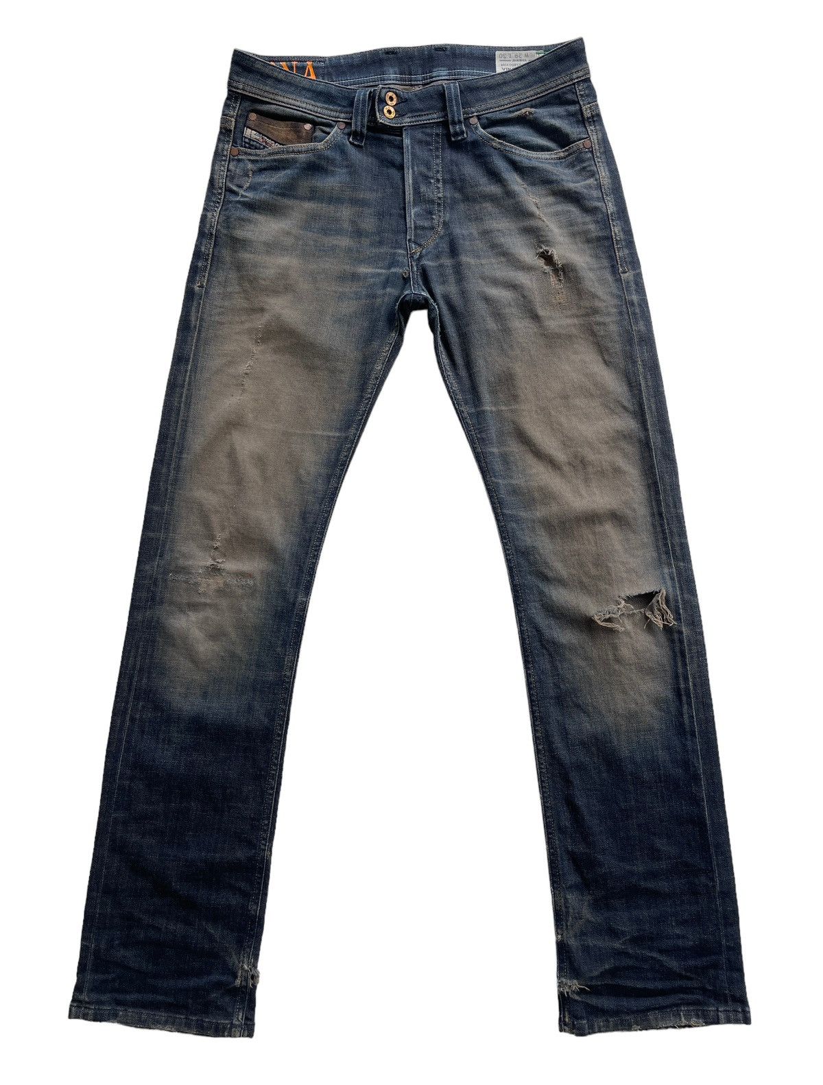 Diesel 2011 Diesel Dirty Newage Distressed Denim Size US 30 / EU 46 - 5 Thumbnail