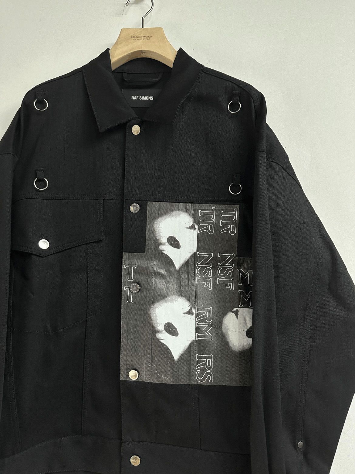 Raf Simons Raf Simons 19SS Figure Print Denim Jacket Size US S / EU 44-46 / 1 - 2 Thumbnail