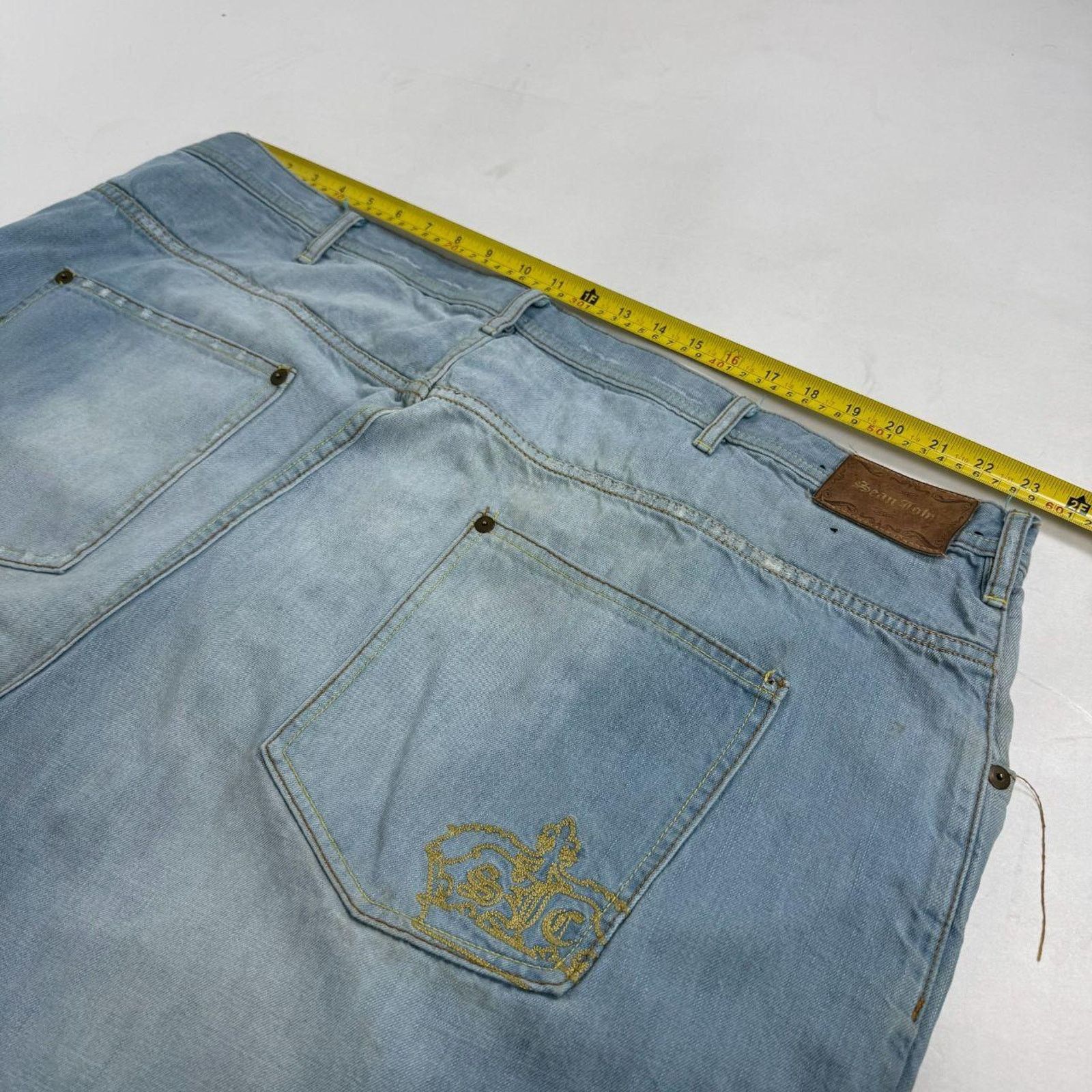 JNCO × Sean John × Vintage Vintage y2k grunge sean john baggy wide leg archive jeans Size US 36 / EU 52 - 5 Thumbnail