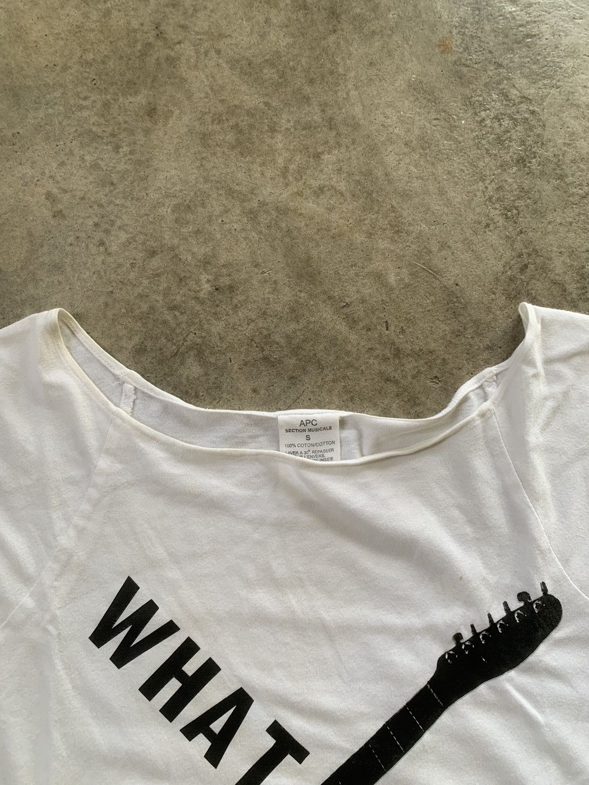 A.P.C. A.P.C Section Musicale What Ever Punk Style Sleeveless shirt Size US L / EU 52-54 / 3 - 3 Thumbnail