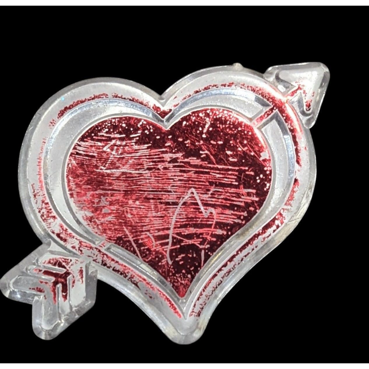 Other Metallic Valentine Heart And Arrow Clear Plastic Metallic Re Size ONE SIZE - 2 Thumbnail