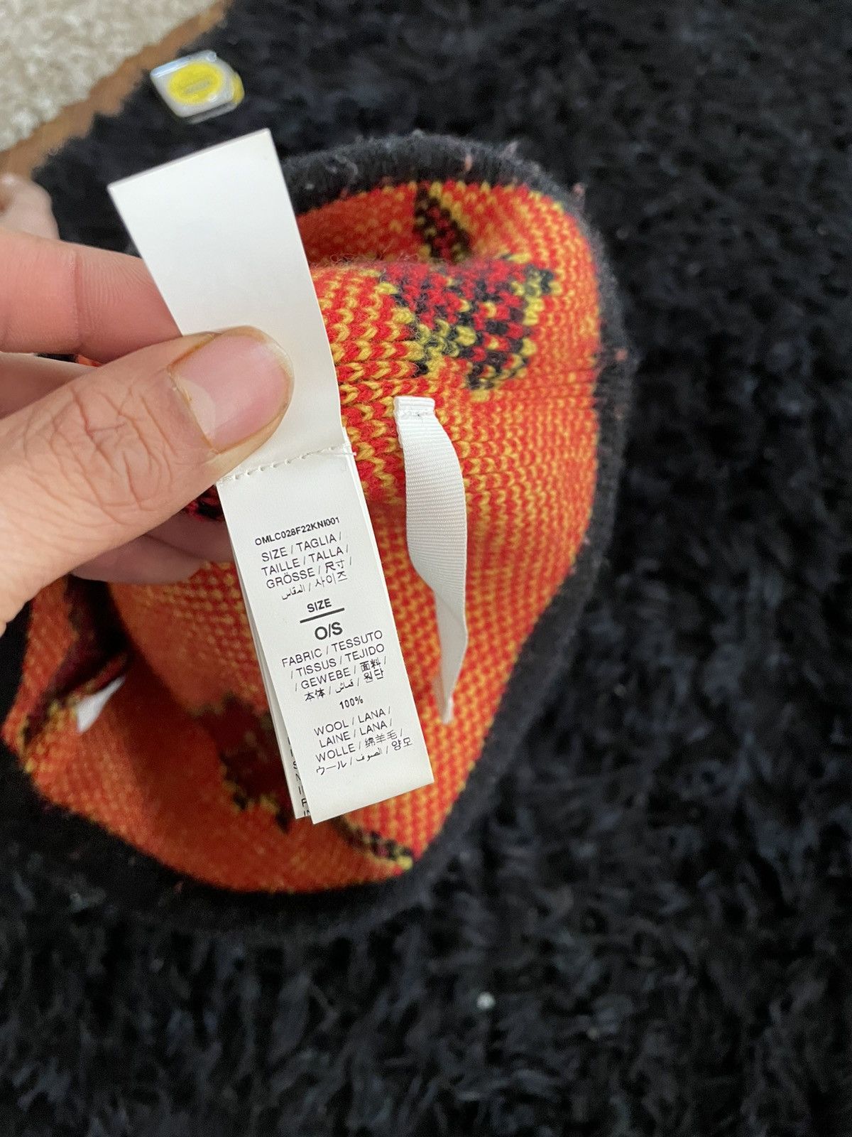 Off-White OFF WHITE Thunder Beanie Size ONE SIZE - 5 Thumbnail