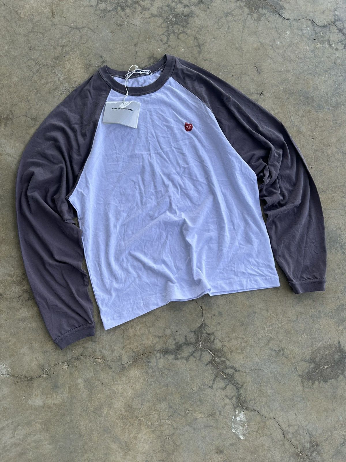 Alexander Wang Raglan Puff Long Sleeve Tee