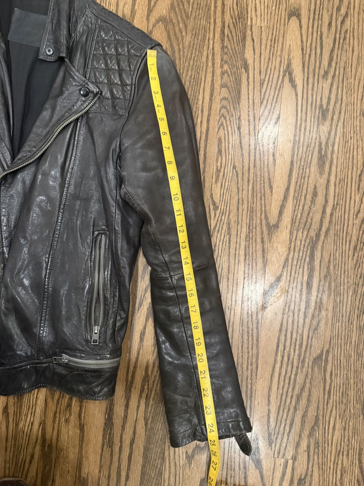 Allsaints AllSaints Leather Jacket Size US S / EU 44-46 / 1 - 5 Thumbnail