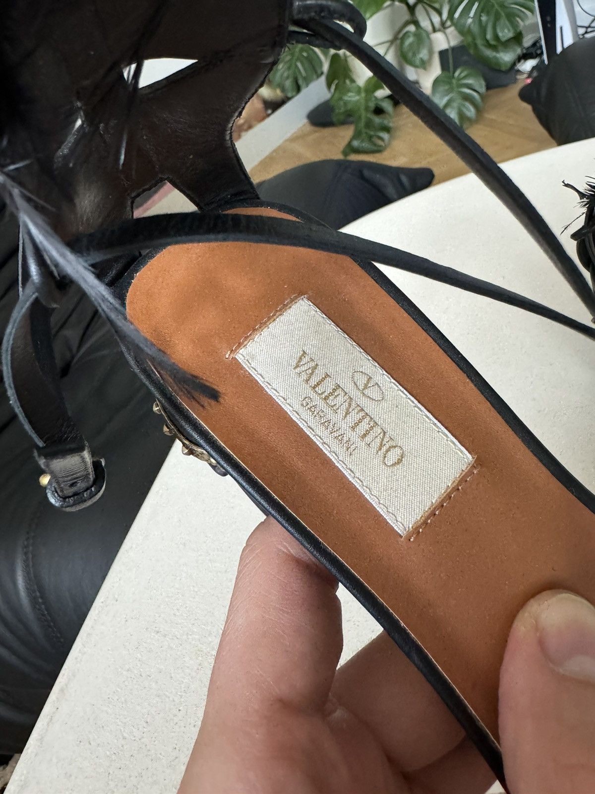 Valentino Valentino Designer Luxury Platform Sandals Avant Garde Rare Size US 6.5 / IT 36.5 - 7 Thumbnail