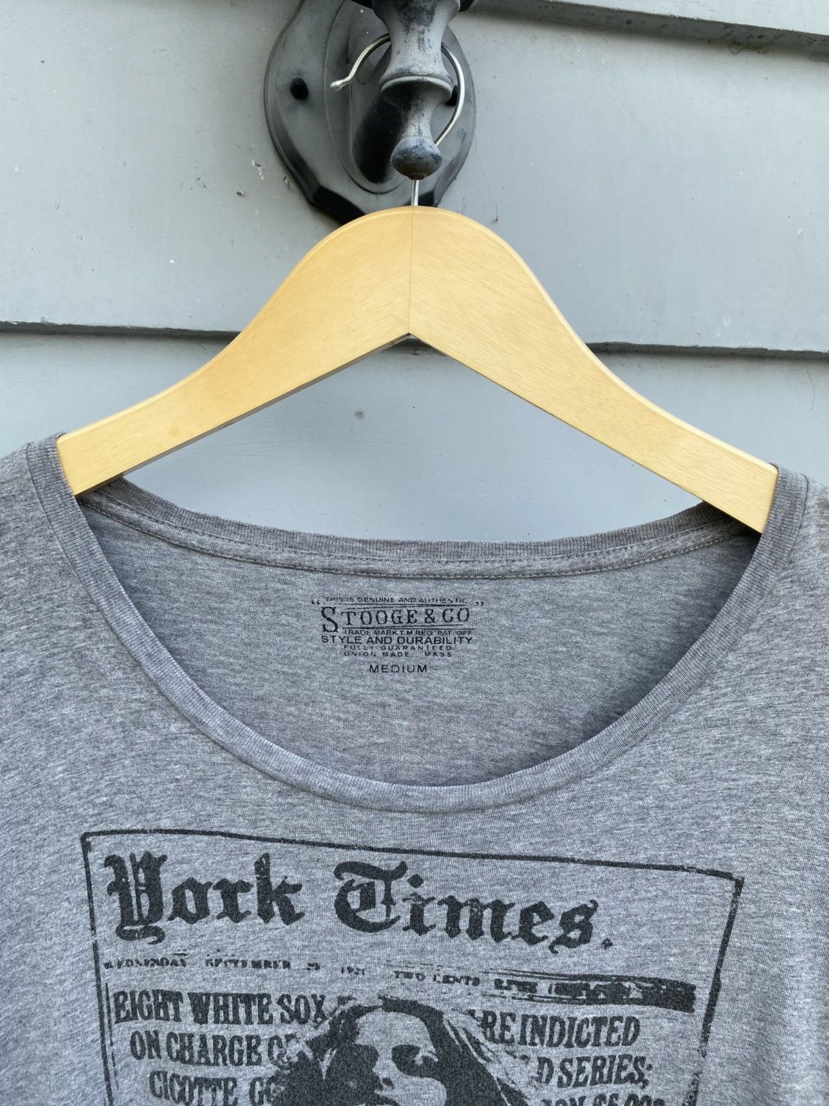 Japanese Brand Chimney Stack Hysteric Glamour Style Newspaper Longsleeves Size US M / EU 48-50 / 2 - 3 Thumbnail