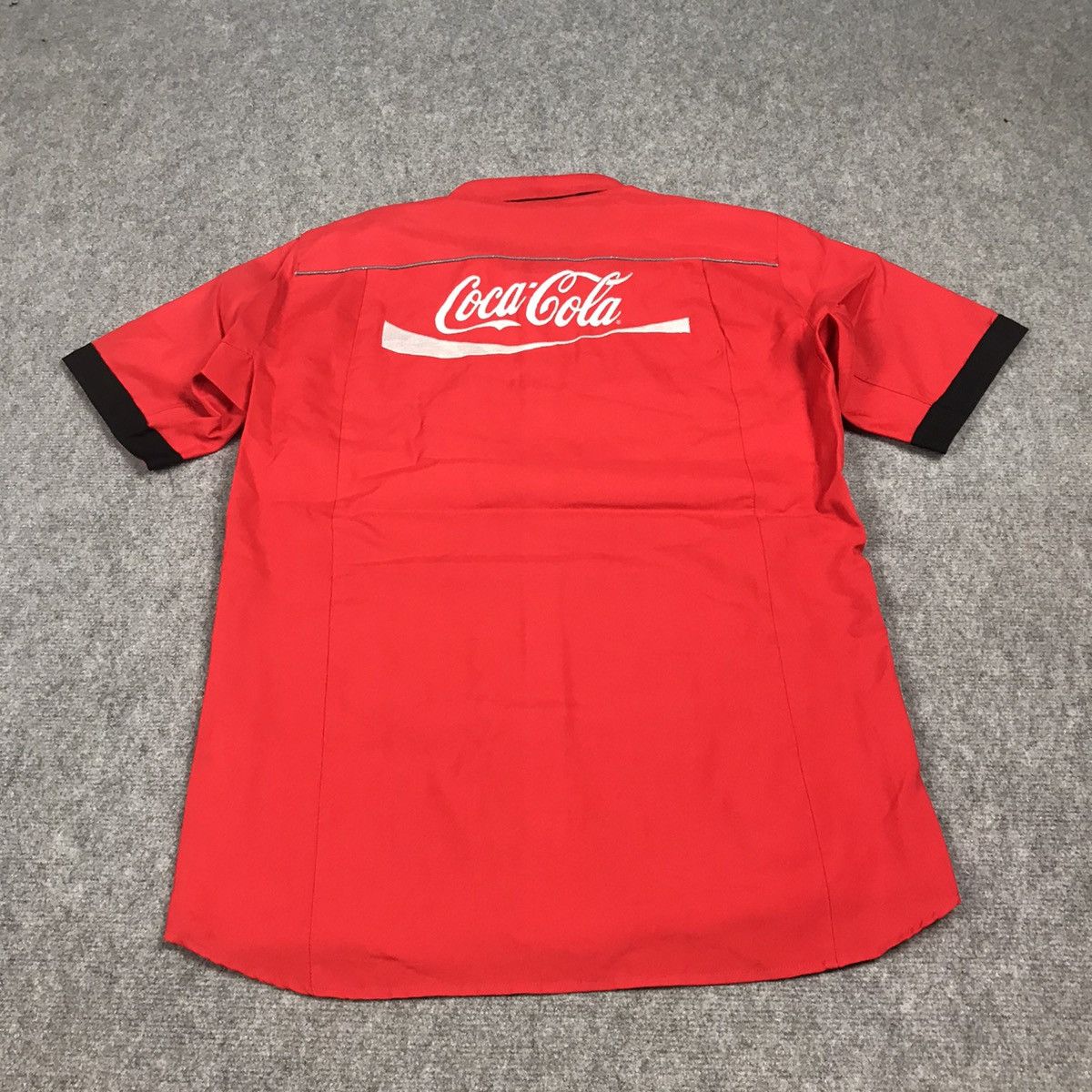 Coca Cola × Japanese Brand VINTAGE COCA COLA JAPAN BUTTON SHIRT Size US L / EU 52-54 / 3 - 1 Thumbnail