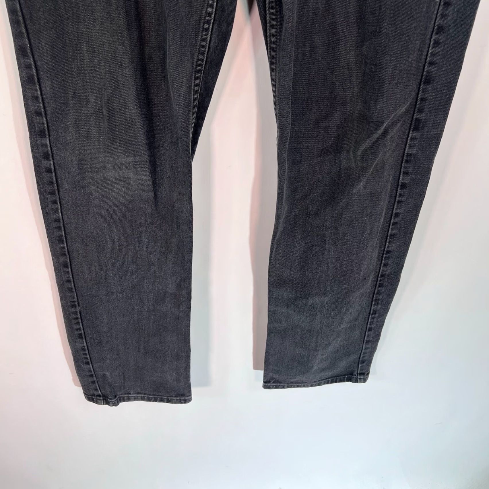 Levi's Levi 505 Mens Straight Leg Stretch Black Denim Jeans Size 36 X 34 Size US 36 / EU 52 - 4 Thumbnail