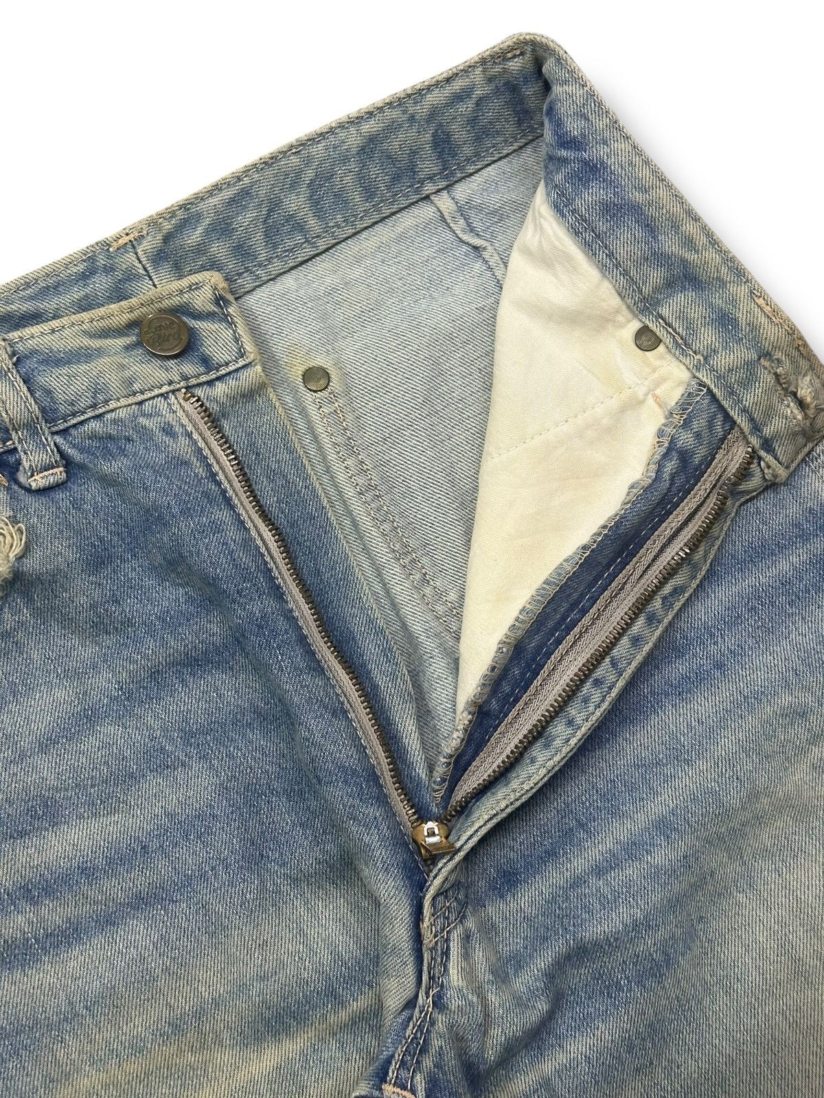 Japanese Brand Vintage Love Bird Straight Japan Jeans With Faded Bluewash Size US 26 / EU 42 - 10 Thumbnail