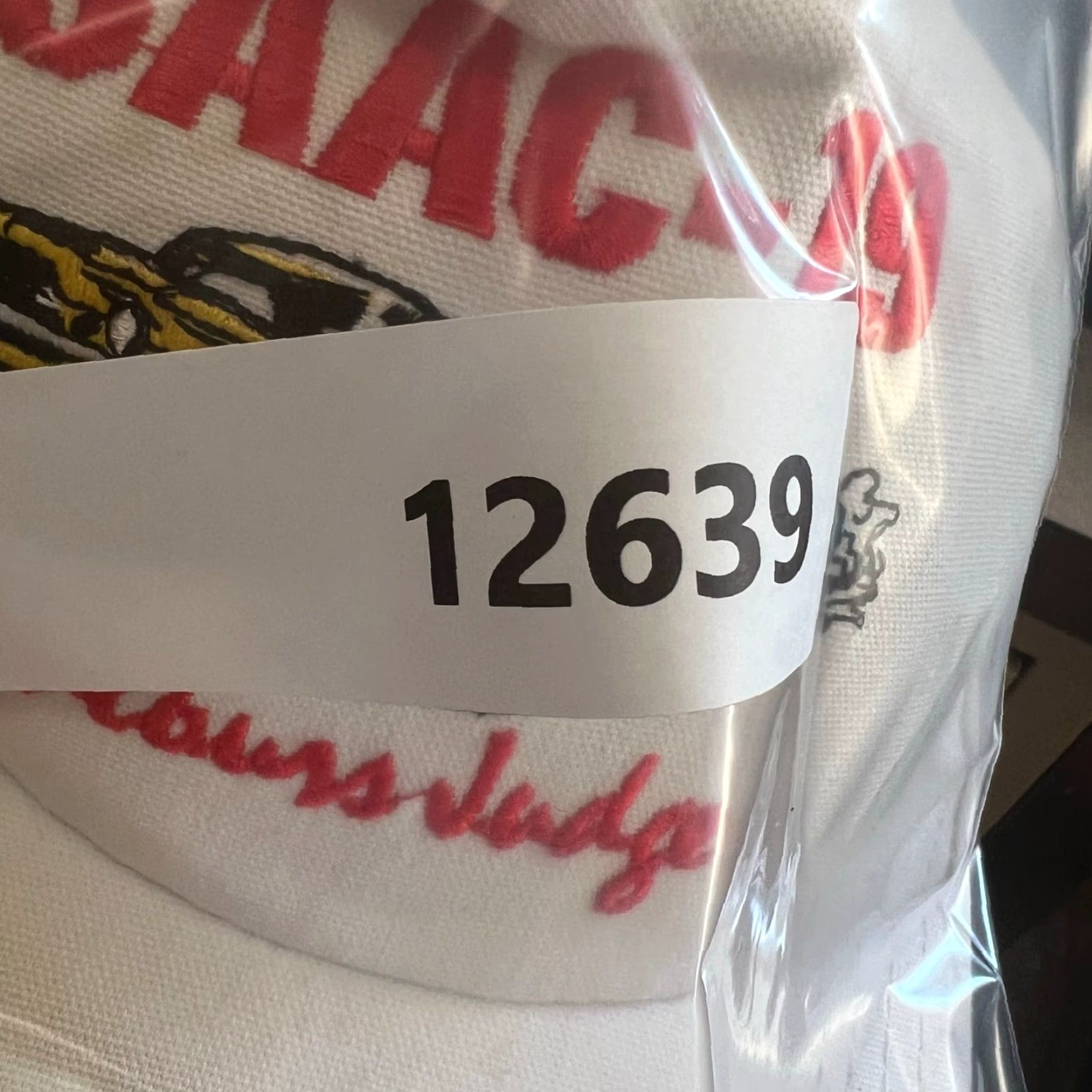 Vintage VINTAGE Shelby American Automobile Club SAAC-19 Concourse Judge Snapback Hat Men One Size White Cars Size ONE SIZE - 7 Thumbnail