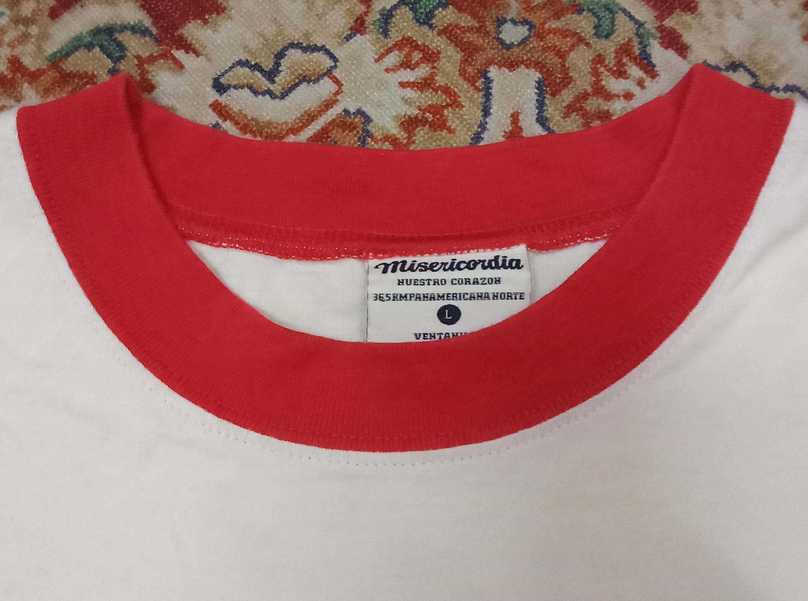 Other Misericordia Academia De La paz Rare Ringer Tee Size US L / EU 52-54 / 3 - 3 Thumbnail