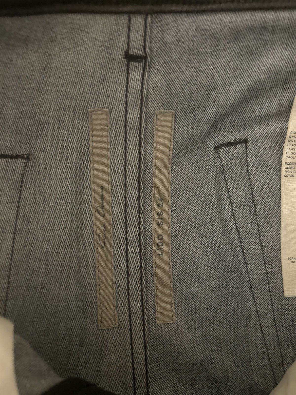 Rick Owens Waxed geth jeans Size US 28 / EU 44 - 5 Thumbnail