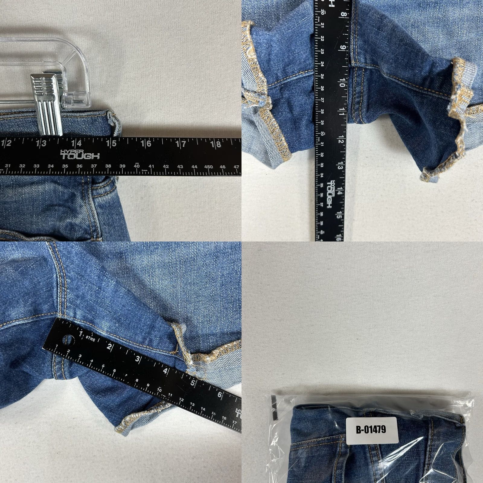 Old Navy Old Navy Mid-Rise Boyfriend Jean Shorts Womens 2 Cutoff Distressed Blue Denim Size 26" / US 2 / IT 38 - 8 Thumbnail