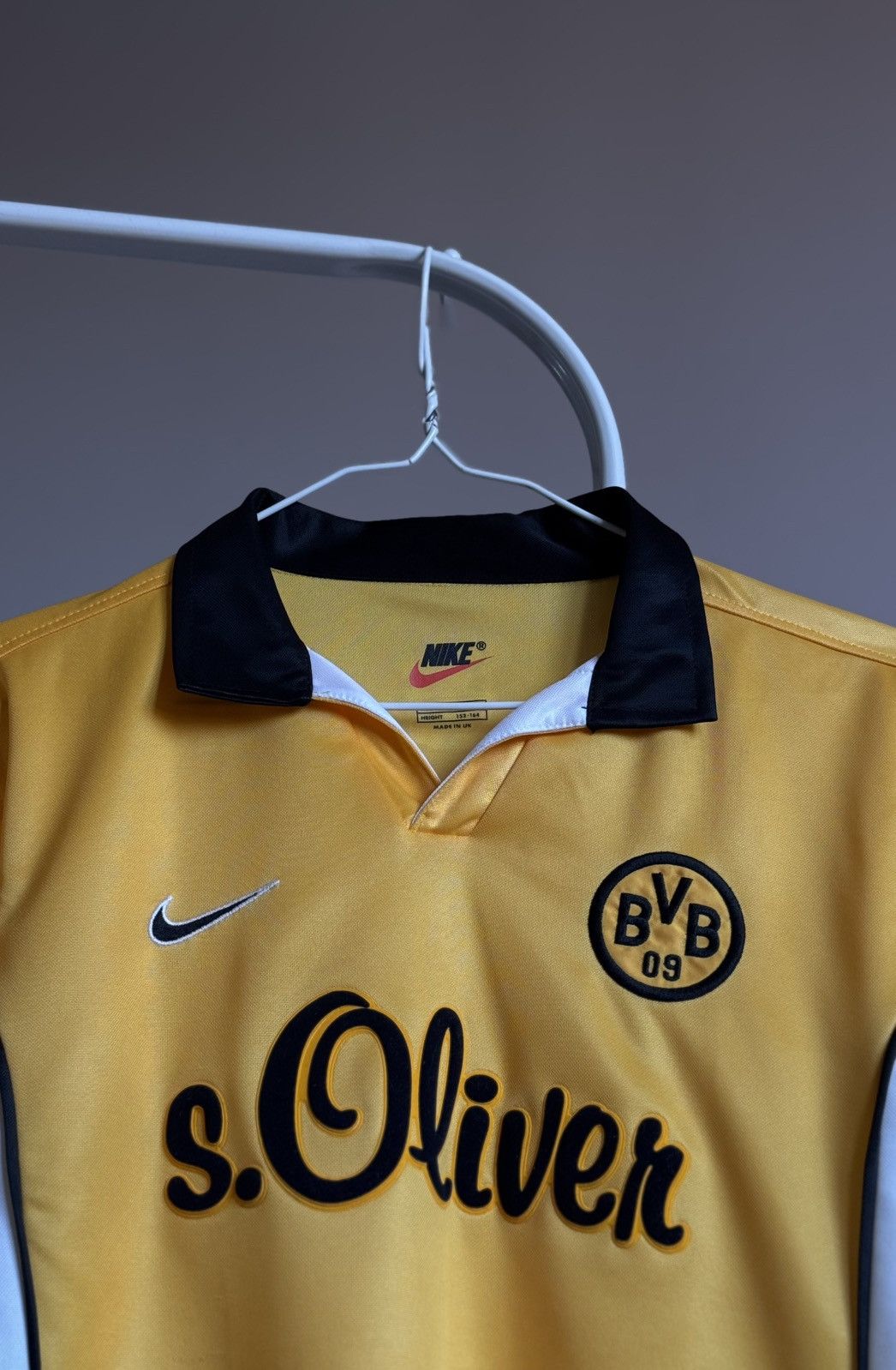 Nike Vintage Nike Borussia Dortmund 1998/00 Home Jersey Size M / US 6-8 / IT 42-44 - 3 Thumbnail