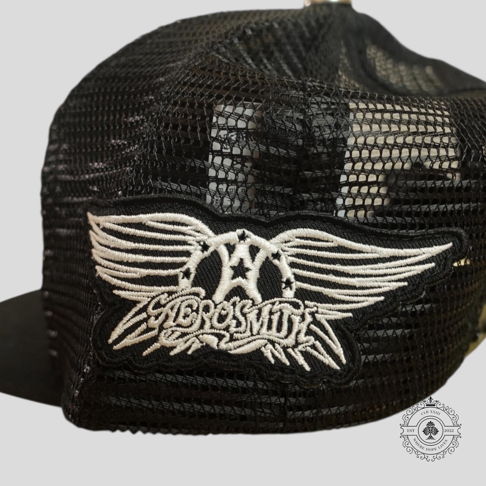 Chrome Hearts Chrome Hearts Foti Harris X Aerosmith Patch Hat in Black Size ONE SIZE - 5 Thumbnail