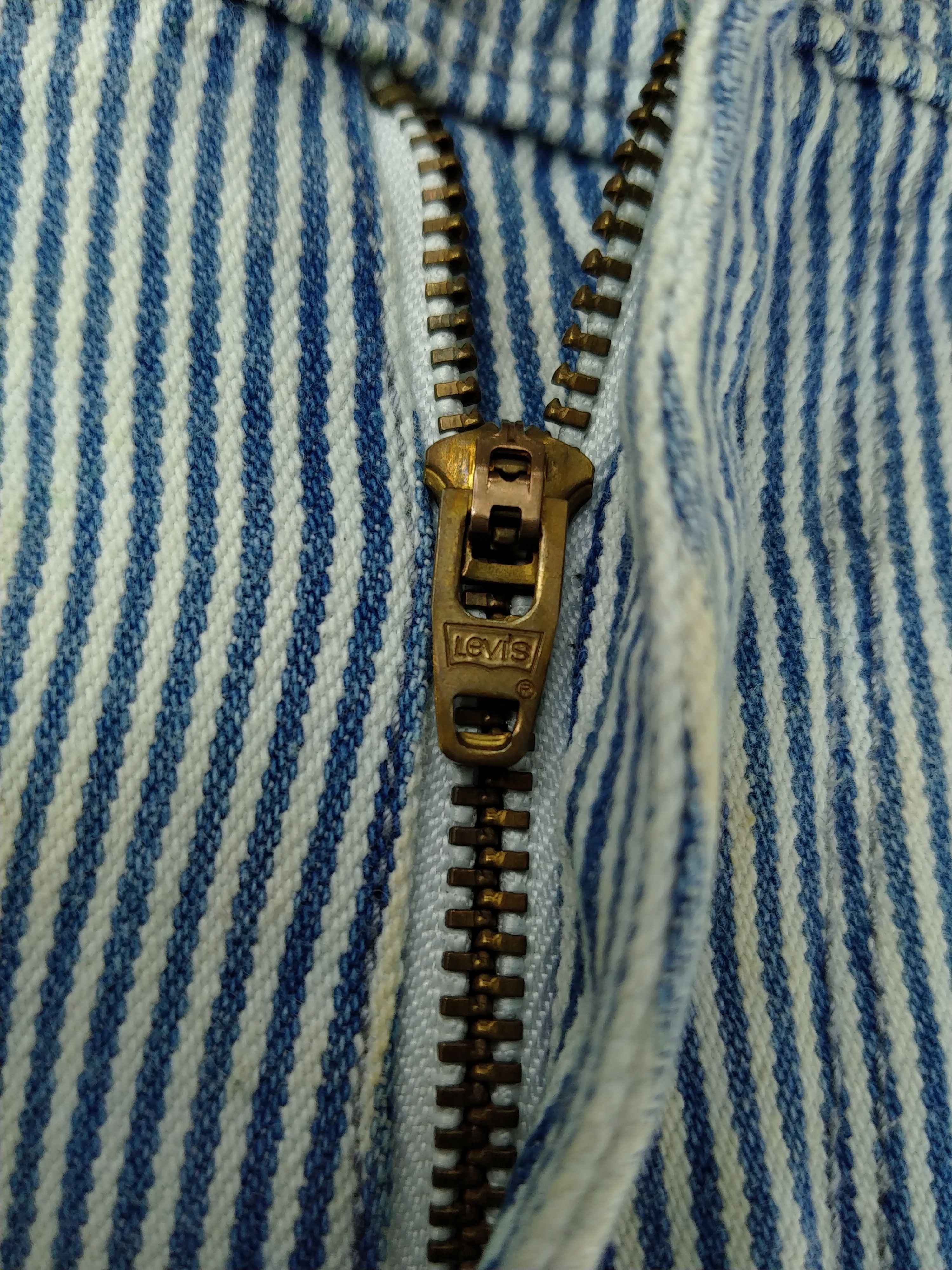 Levi's Distressed Levi's Stripes Denim 37 x 10.5 -JN071 Size US 37 - 6 Thumbnail