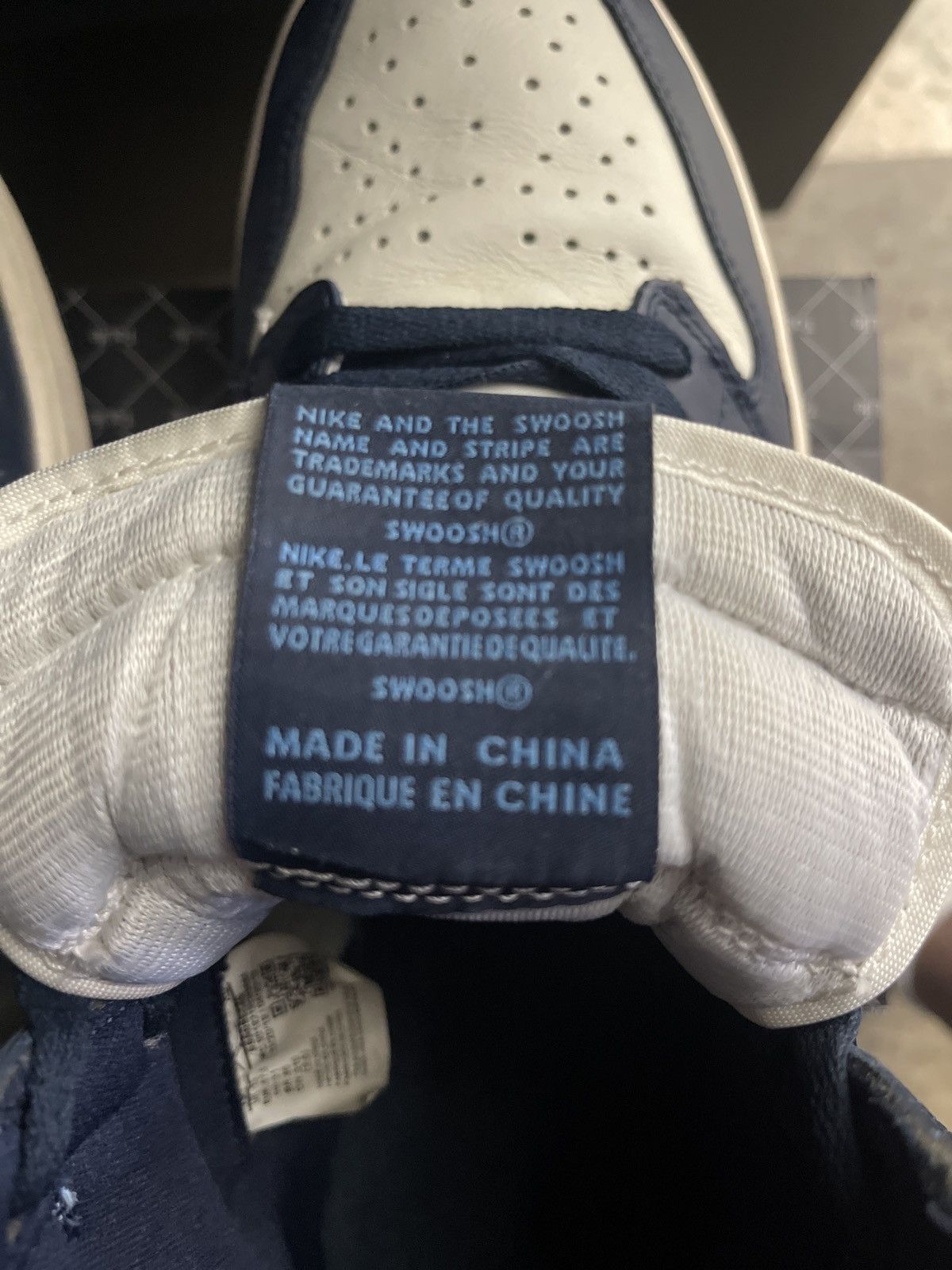 Jordan Brand × Nike Air Jordan 1 High OG Obsidian Size 13 Size US 13 / EU 46 - 10 Thumbnail