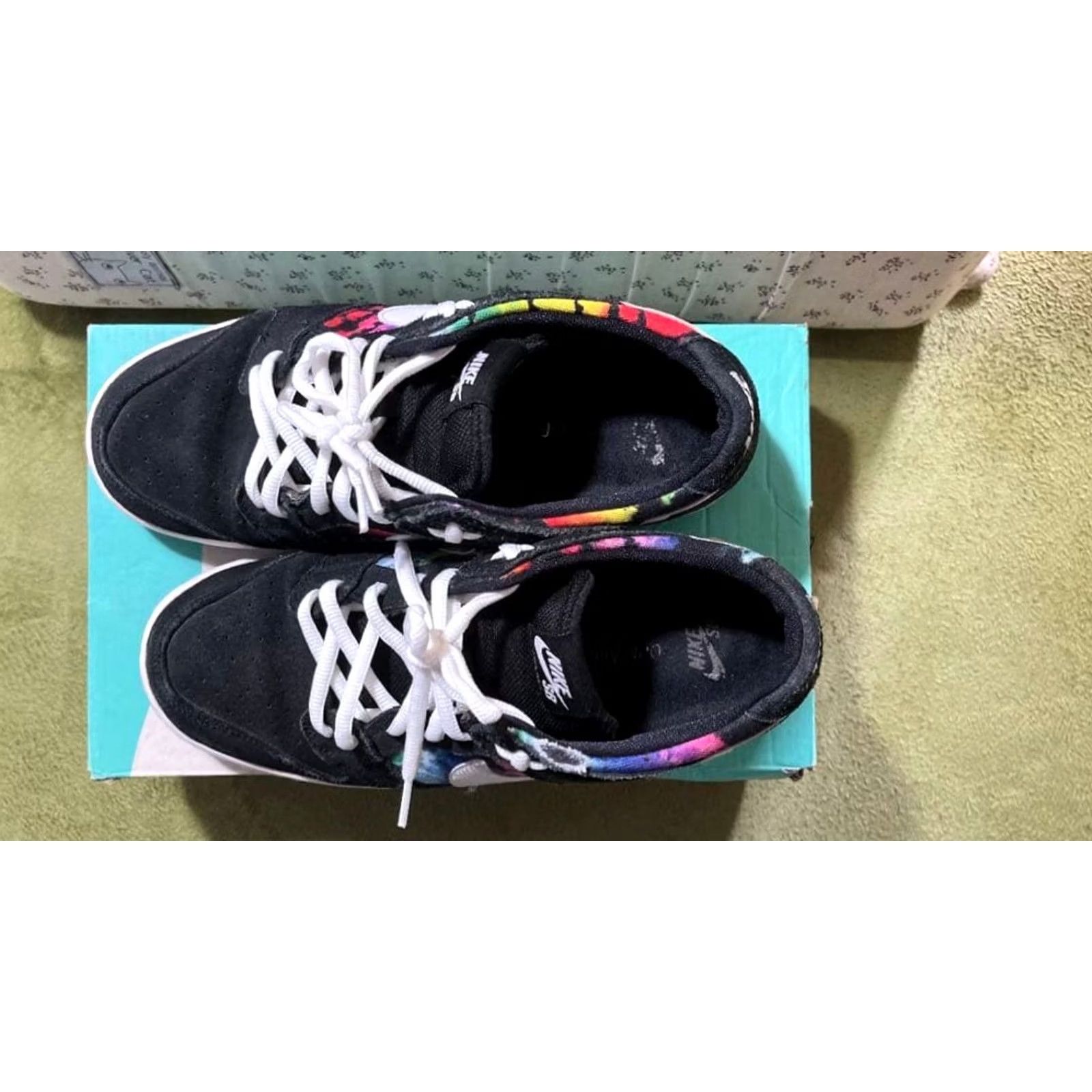 Nike Nike Sb Dunk Low Pro Iw Ishod Tie Dye LTD Sneaker Men 9.5US Original Collection Size US 10 / EU 43 - 4 Thumbnail