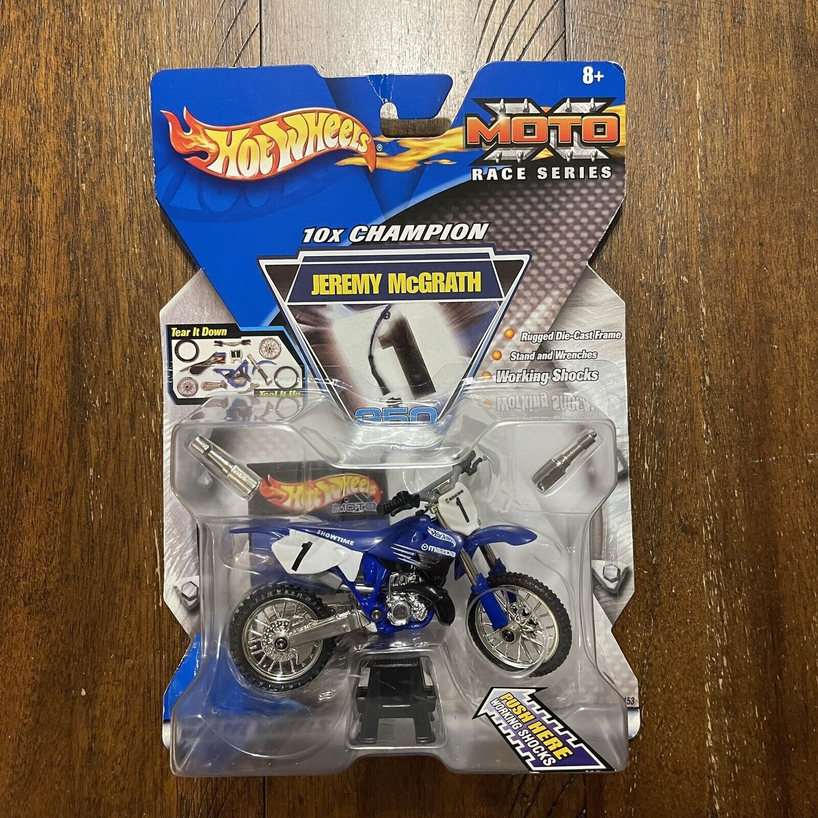 Other 2001 Hot Wheels MOTO Race Serie Champion Jeremy McGrath New Size ONE SIZE - 2 Thumbnail