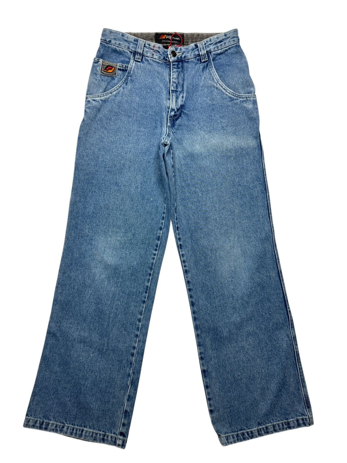 Lee Vintage Y2K Lee Pipes Baggy Jeans Size US 30 / EU 46 - 9 Thumbnail