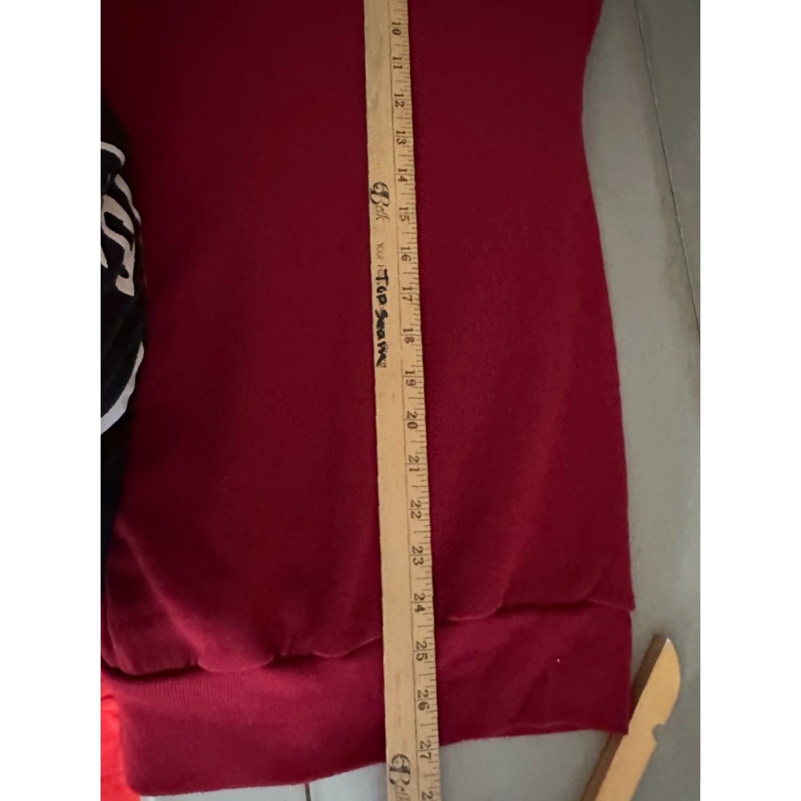 Jerzees VINTAGE JERZEES Nu-Blend Sweatshirt Mens Size L Red Crew Neck Long Sleeve Cotton Blend Size US L / EU 52-54 / 3 - 5 Thumbnail