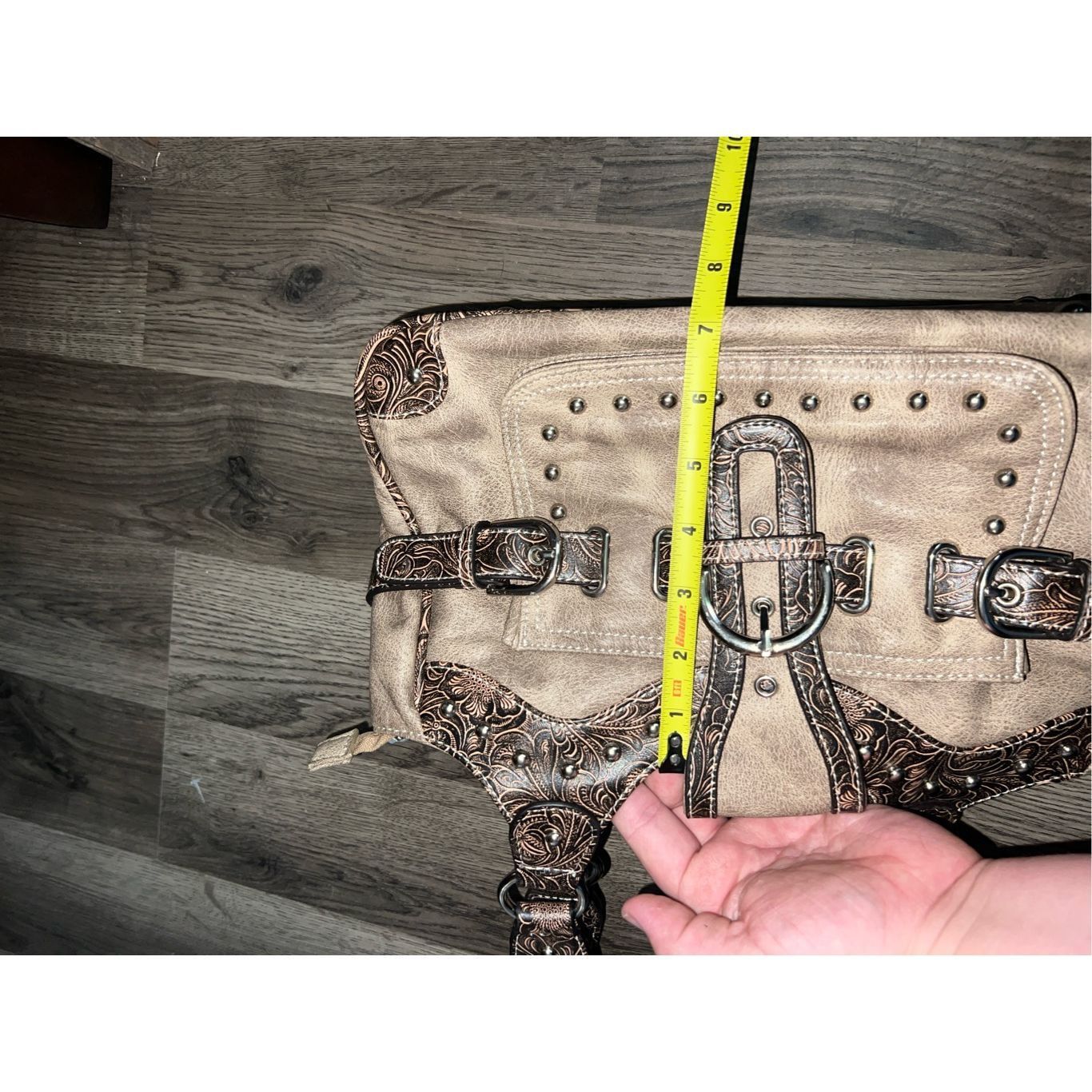 Other Woman’s Brown/Tan Western Purse Shoulder Purse Size ONE SIZE - 8 Thumbnail