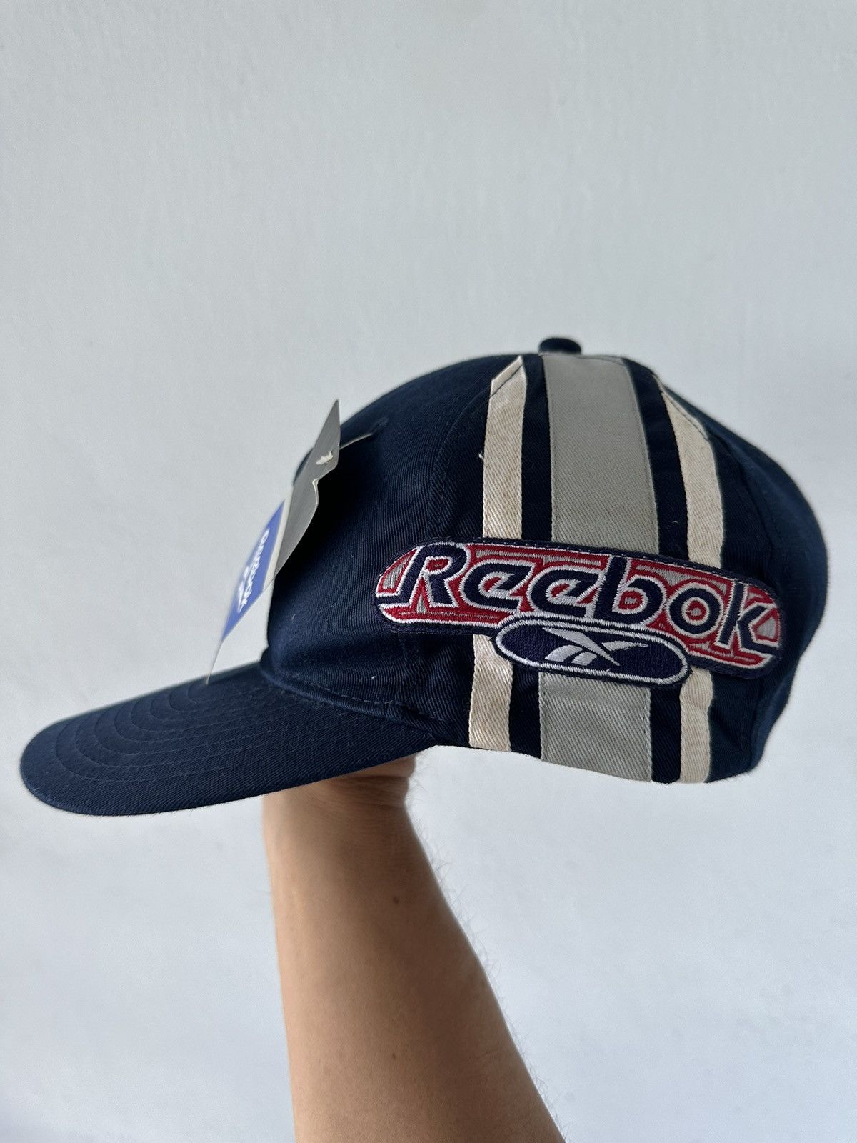 Reebok × Vintage Vintage 90s Reebok Embroidered Logo Hat Cap Size ONE SIZE - 1 Thumbnail