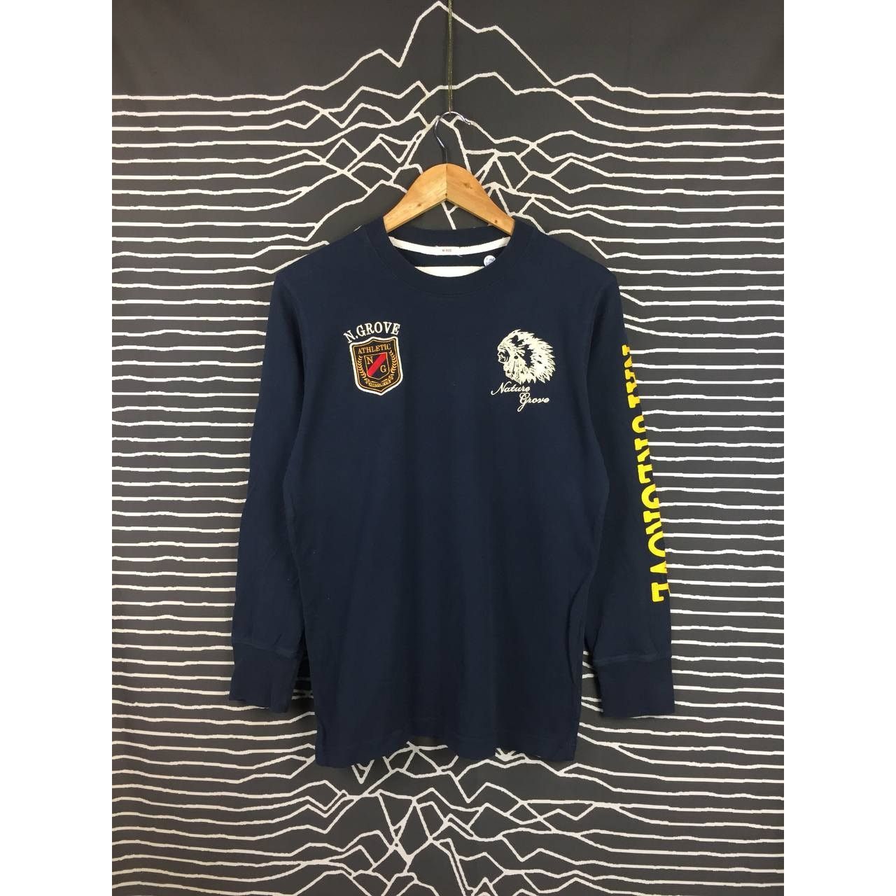 Vintage Nature Groove The Authentic Product Longsleeve Tee Size US M / EU 48-50 / 2 - 2 Thumbnail