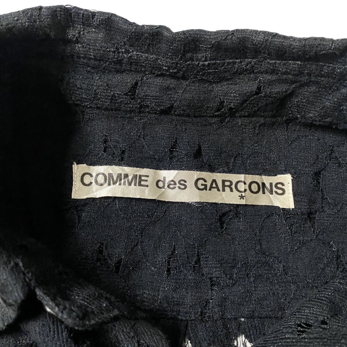 Comme des Garcons 1990's Comme Des Garcons Lace Shirts Size S / US 4 / IT 40 - 5 Thumbnail