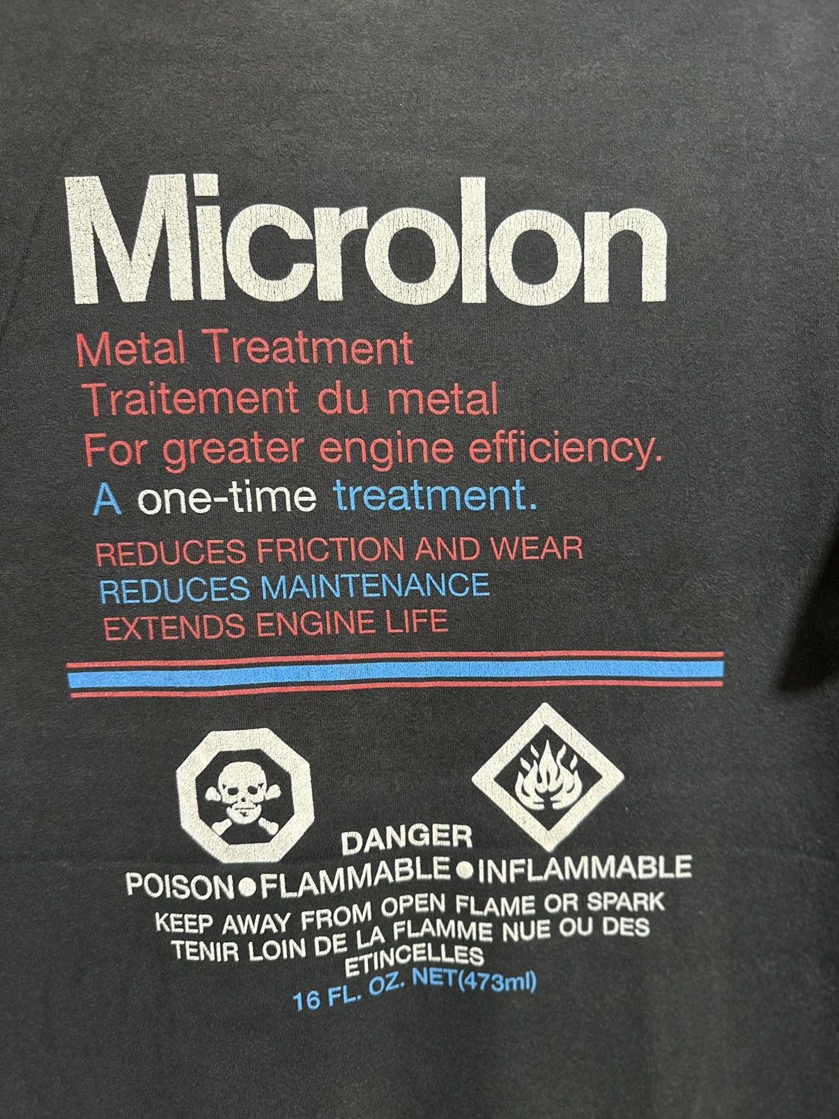 Sears × Vintage Vintage Automotive Microlon Metal Treatment Faded Tee Size US M / EU 48-50 / 2 - 2 Thumbnail