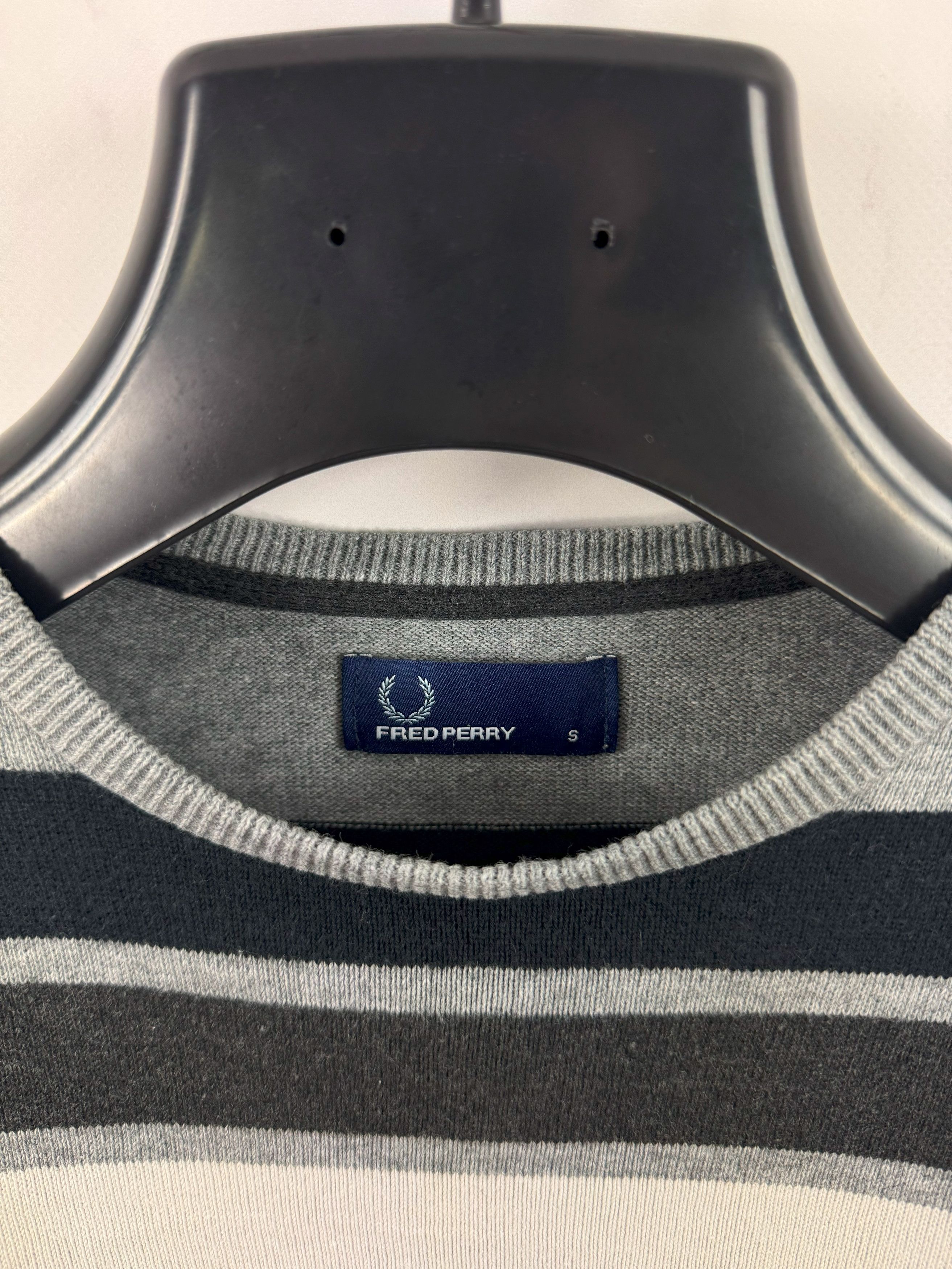 Fred Perry Fred Perry Striped Jumper Classic Logo Pullover Size S Size US S / EU 44-46 / 1 - 10 Thumbnail