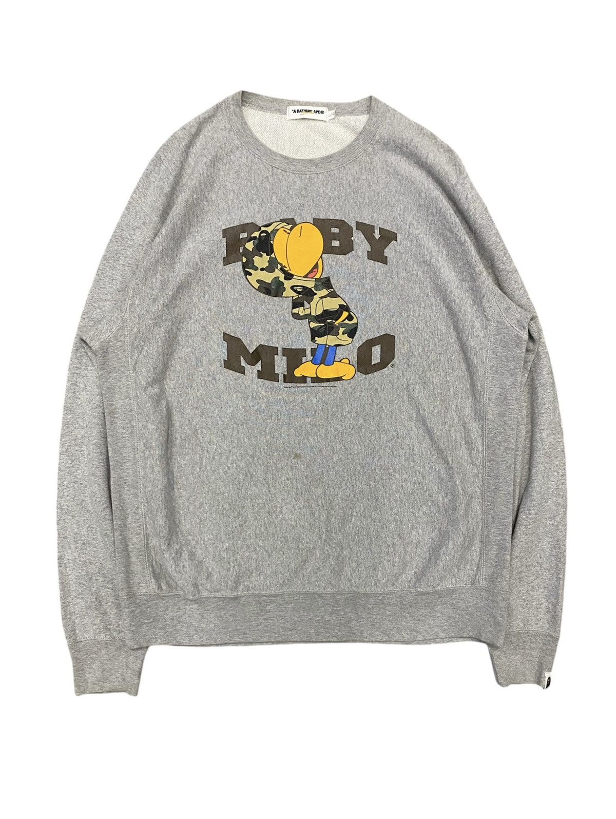 Bape Baby Milo Crewneck Size US L / EU 52-54 / 3 - 1 Thumbnail