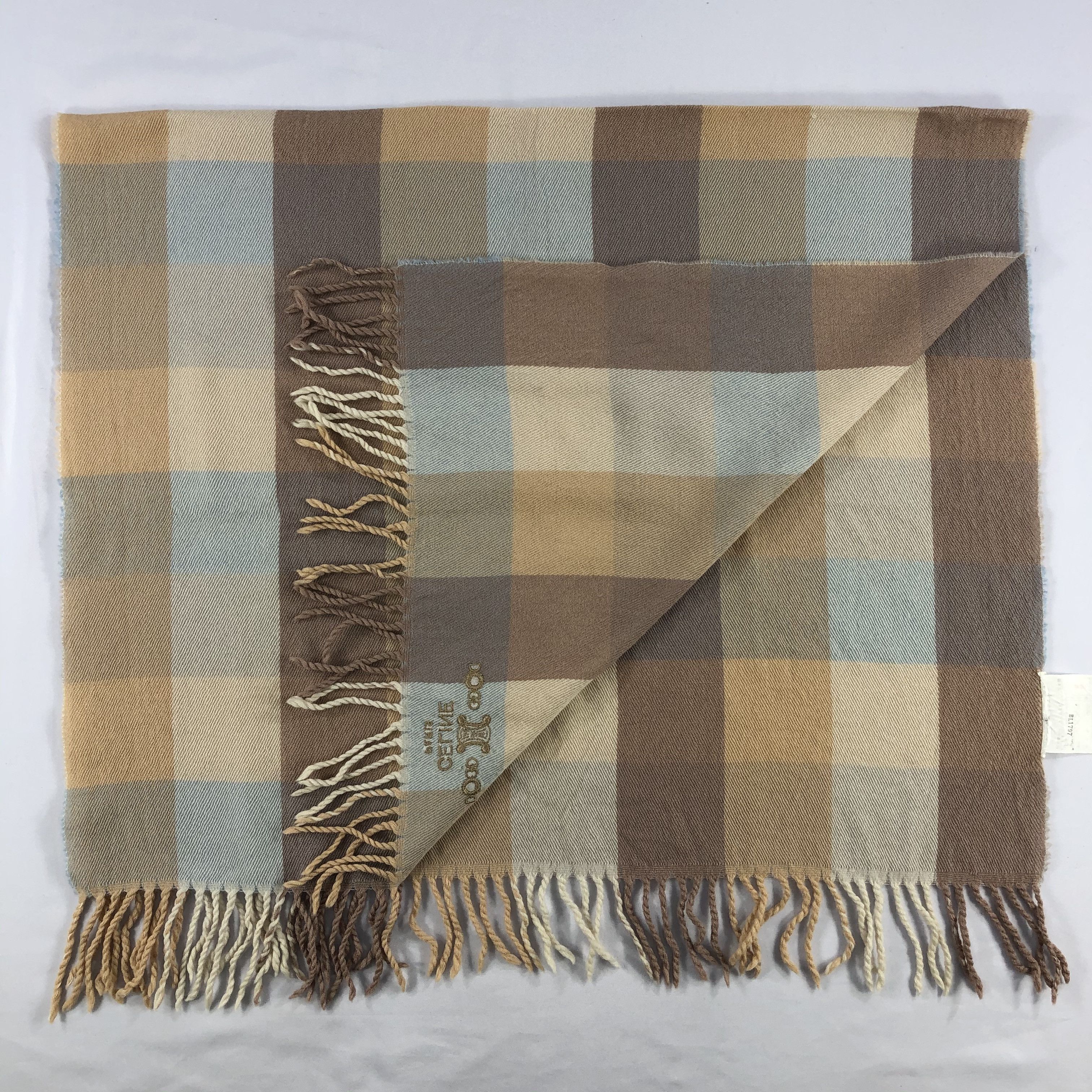 Celine Vintage Celine Scarf/Muffler/Neckwear MF1791 Size ONE SIZE - 4 Thumbnail